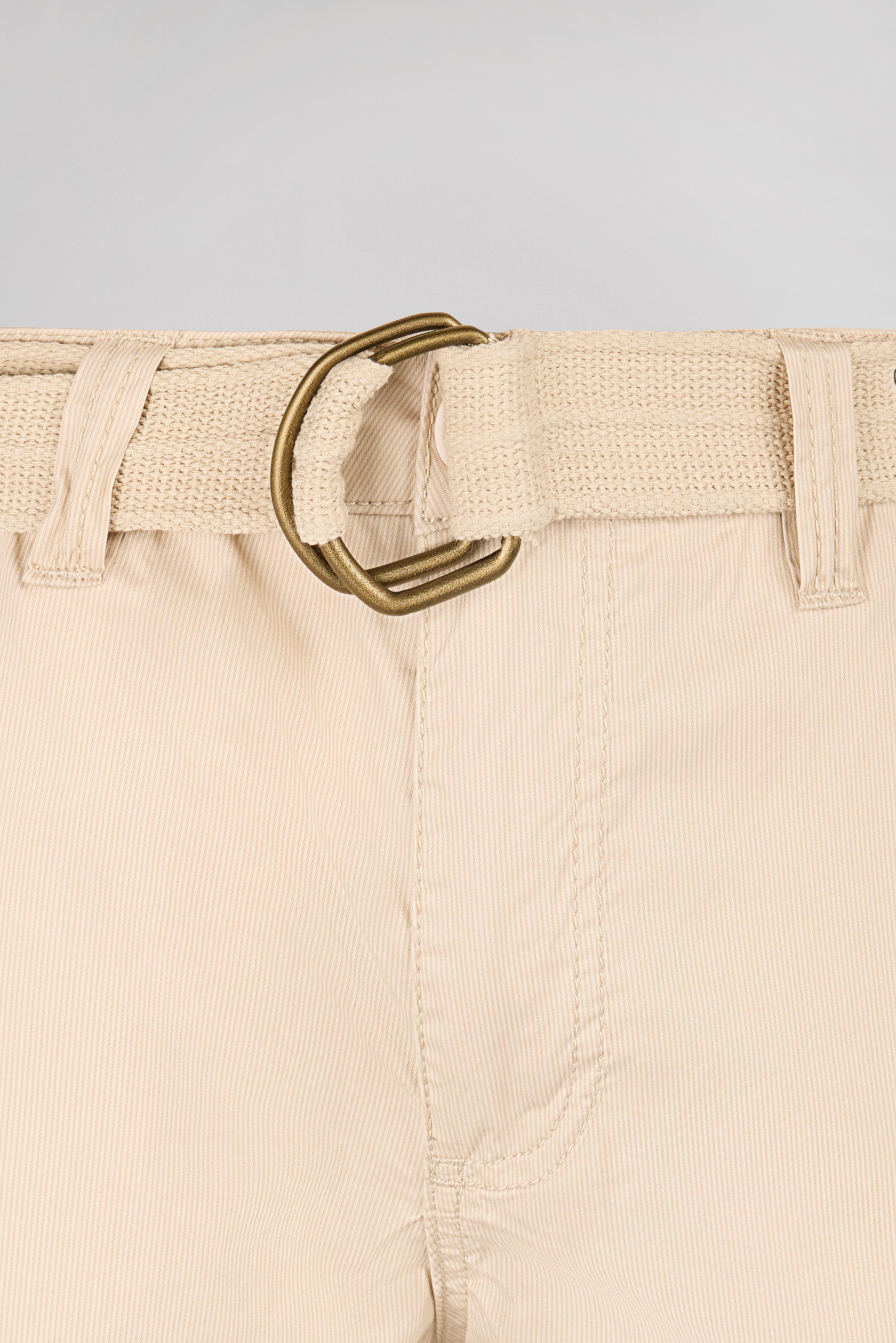 Teddy Smith Sytro 3 Short Bermuda Homme Écru Poches