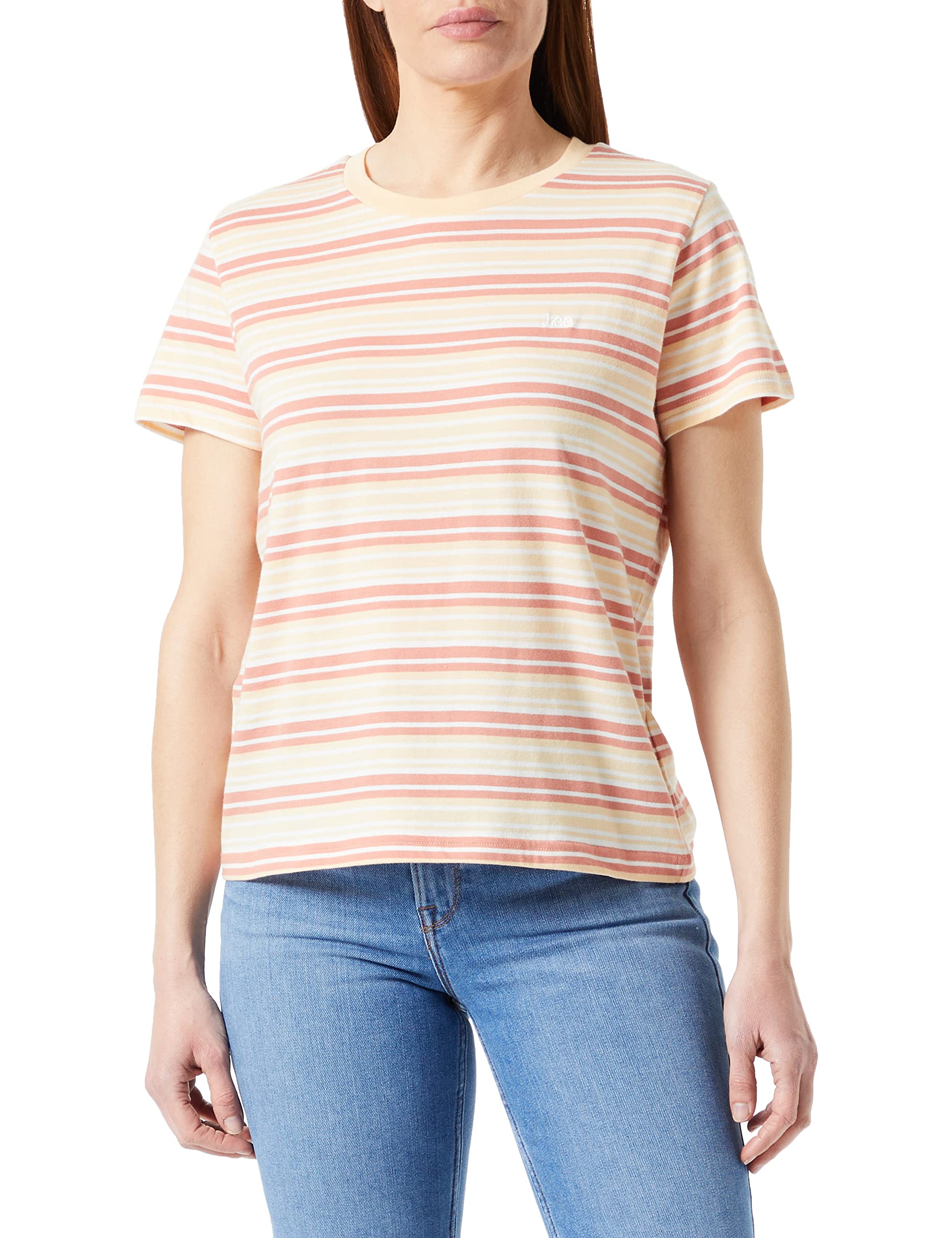 Lee Yarn Dye Stripe t-shirt femme rayé coton