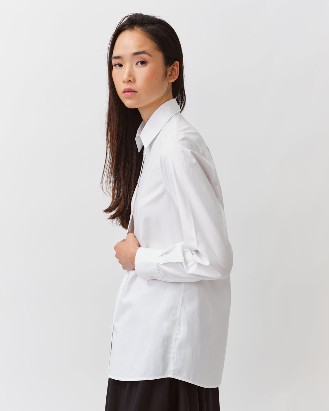 Diega Ceza chemise droite blanche