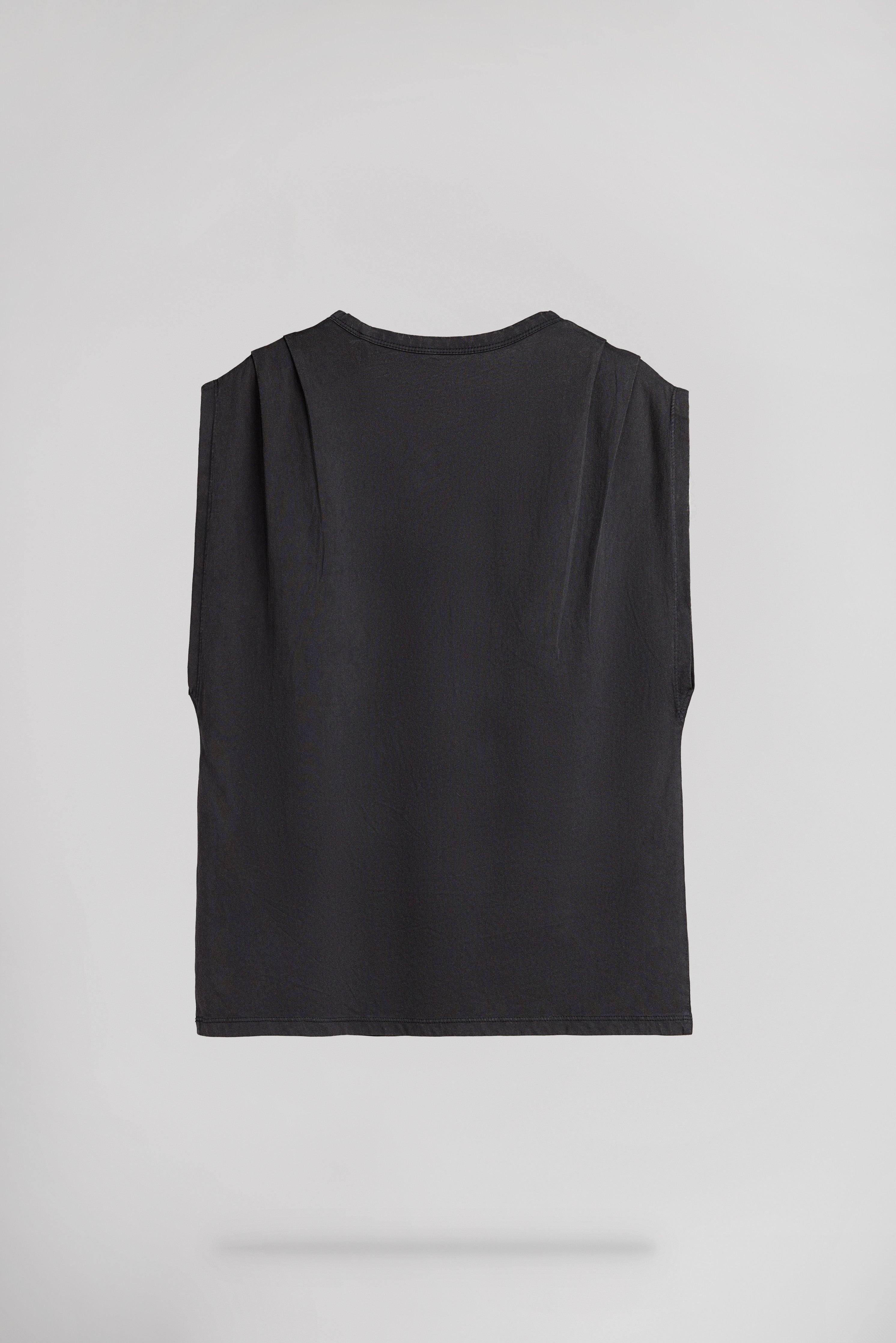 Teddy Smith T-Aimy T-shirt col rond femme noir drapé épaules