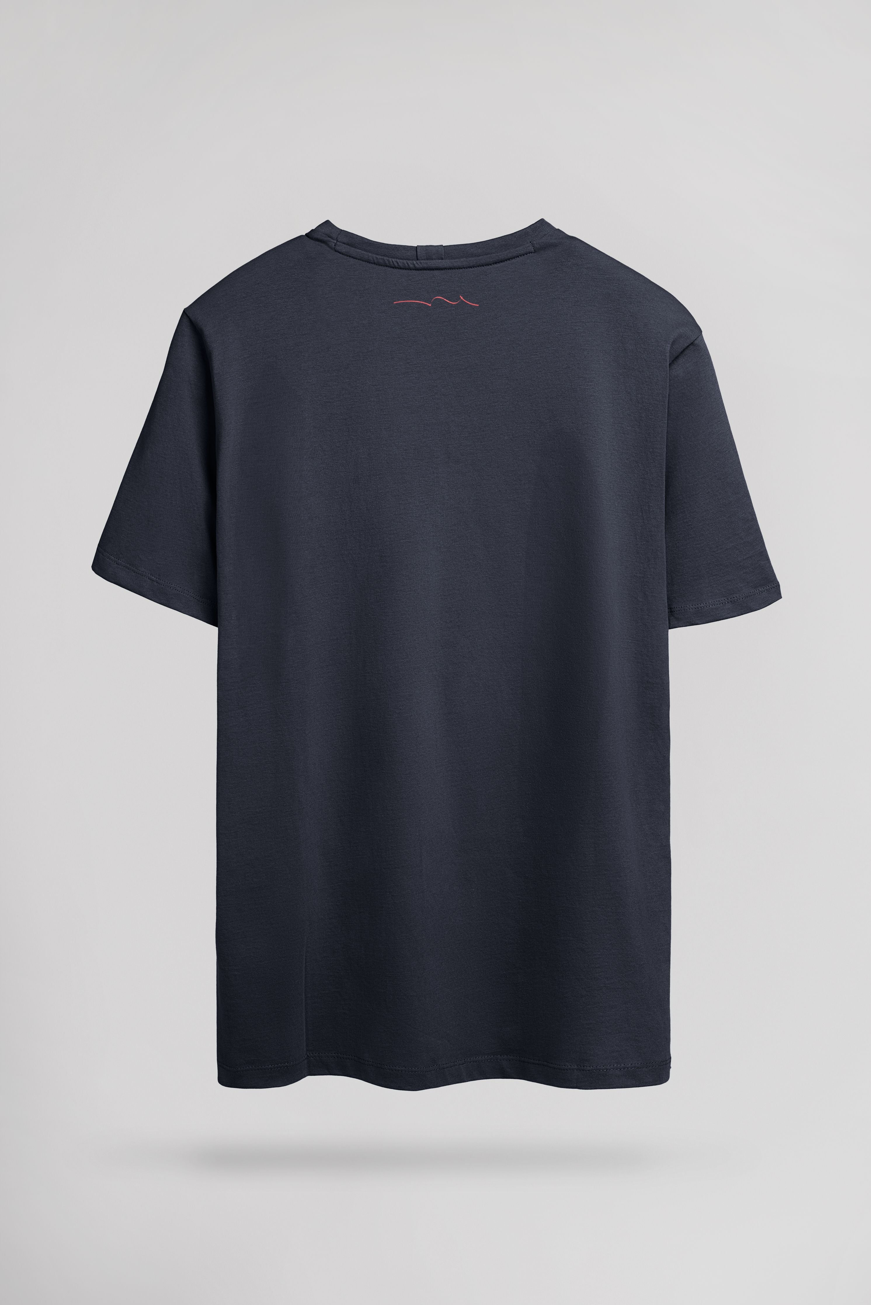 Teddy Smith T-Soy 2 MC t-shirt bleu marine coton