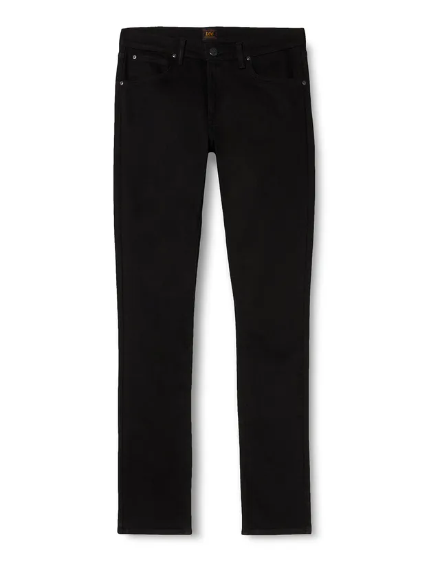 Lee Luke jean homme Black Rinse 27W 32L brut