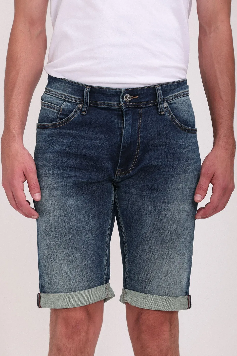 Teddy Smith Scotty 3 Reg bermuda dye denim