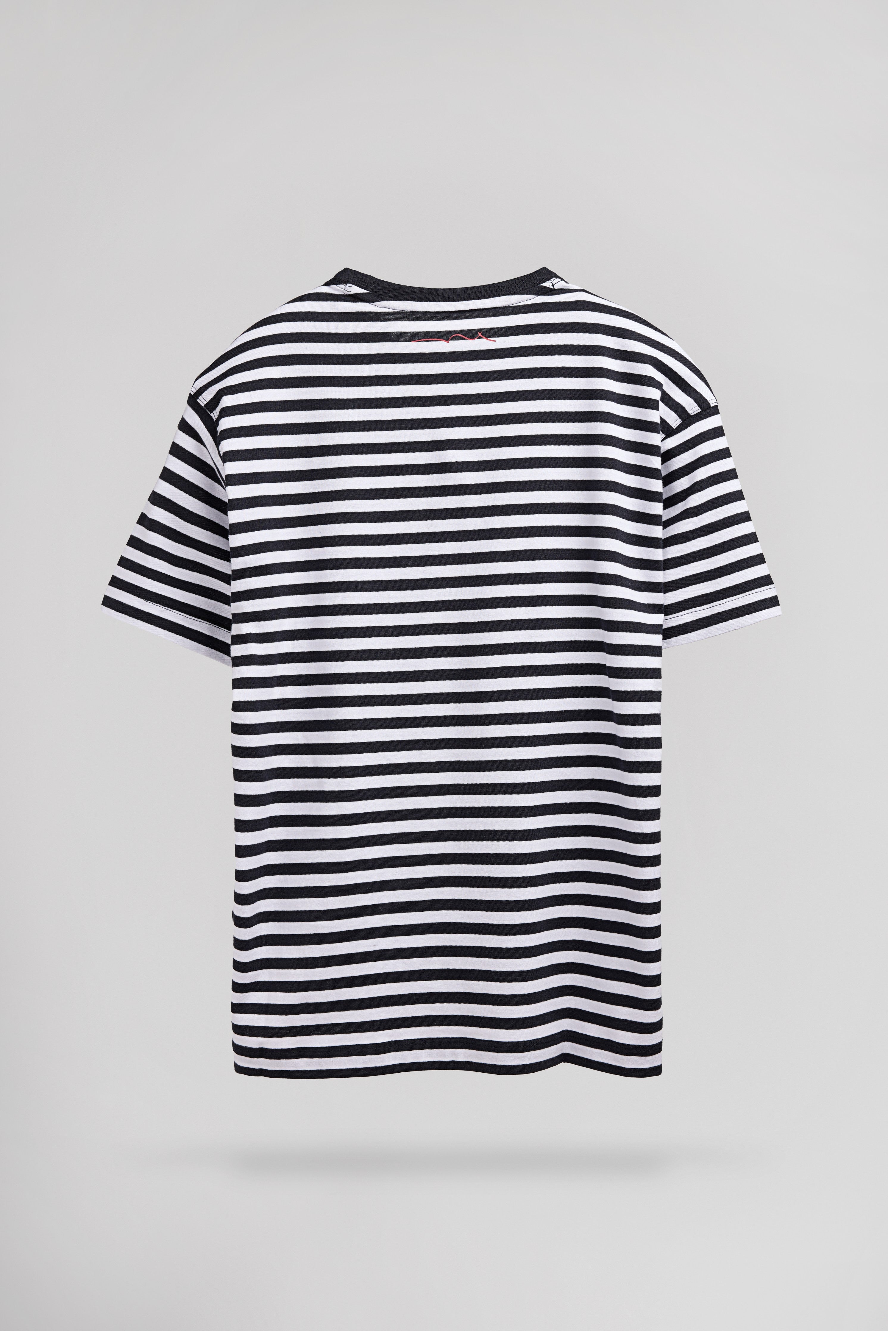 TEDDY SMITH T-STRY MC JR t-shirt rayé bleu marine garçon