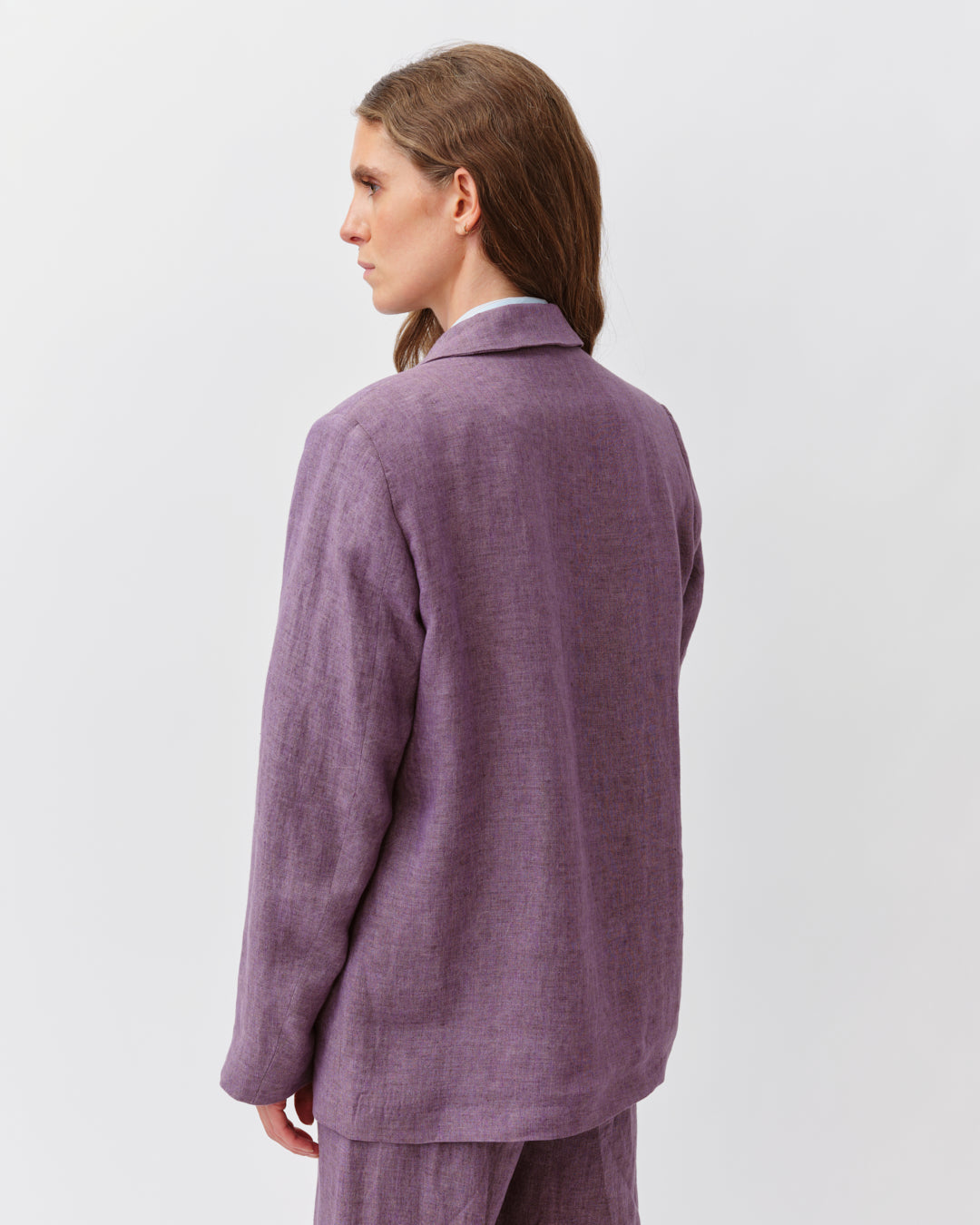 DIEGA VIAREGIO veste tailleur parme droite