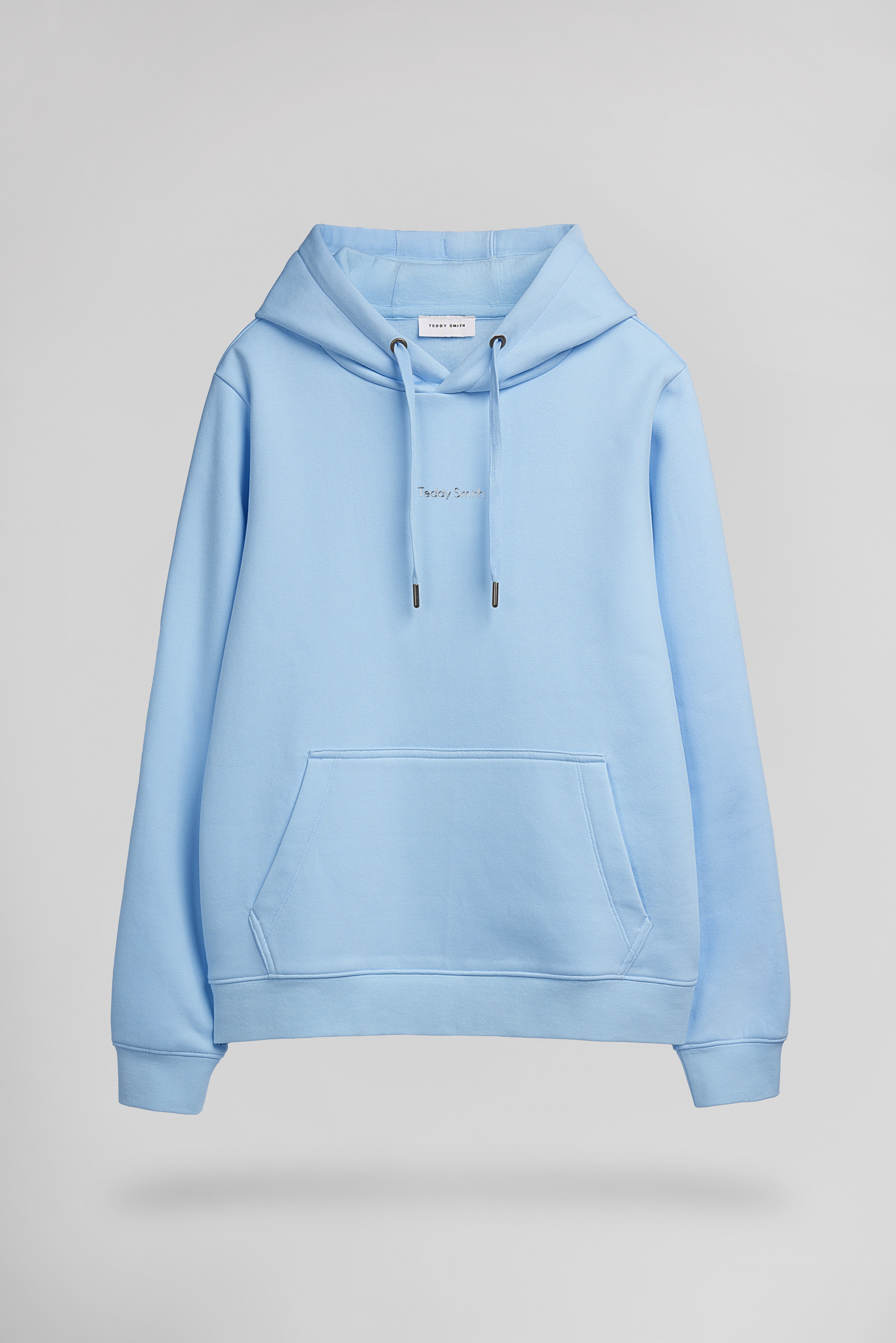 Teddy Smith S-Solene Hoody sweat capuche bleu ciel
