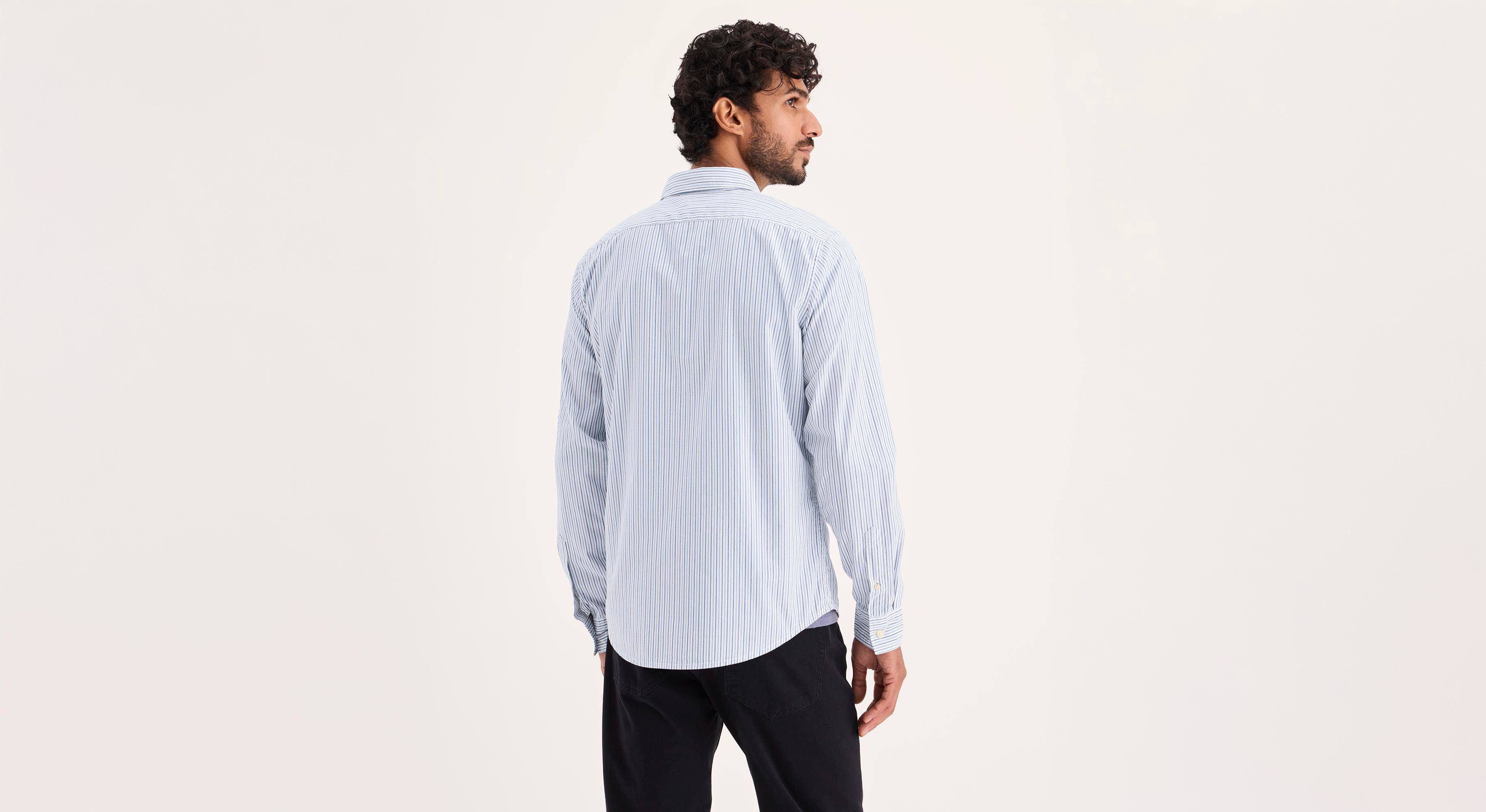 Dockers Ultimate Shirt Slim Fit chemise bleue coupe slim