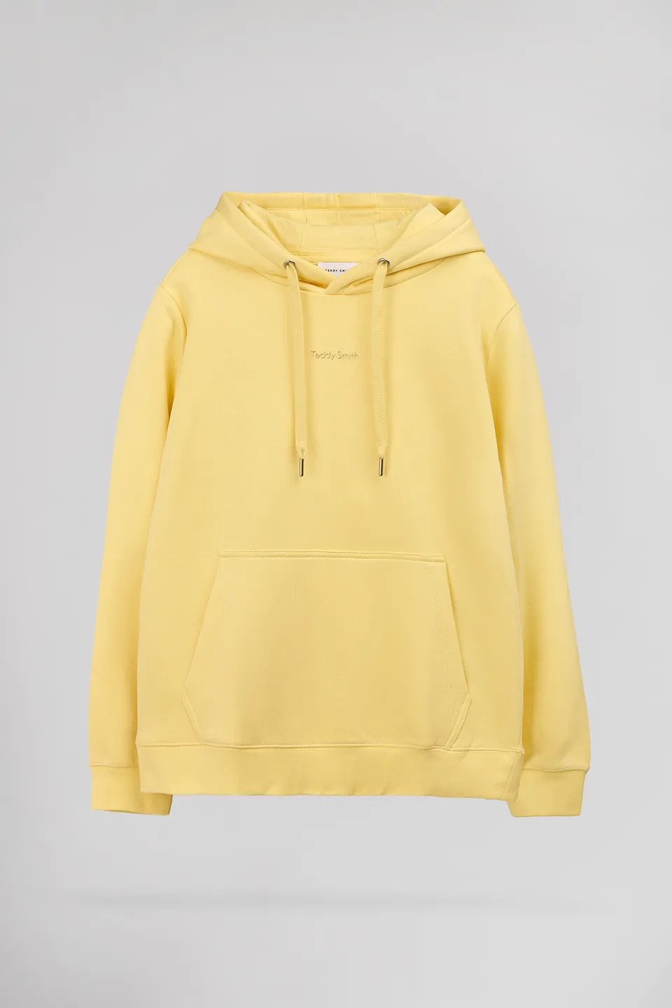Teddy Smith S-Solene Hoody sweat femme jaune citron