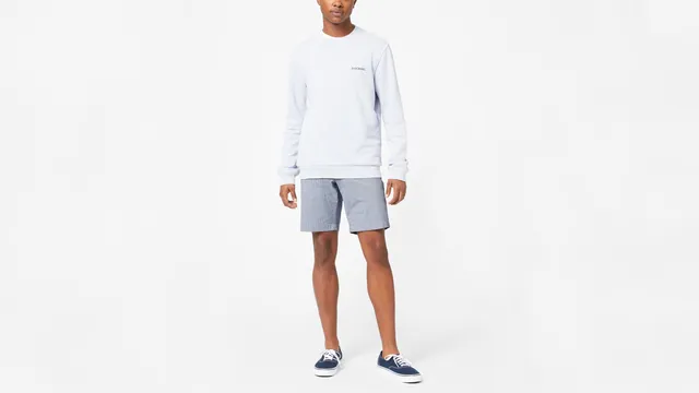 Dockers Supreme Flex Short Chino Slim Bleu Saragasso