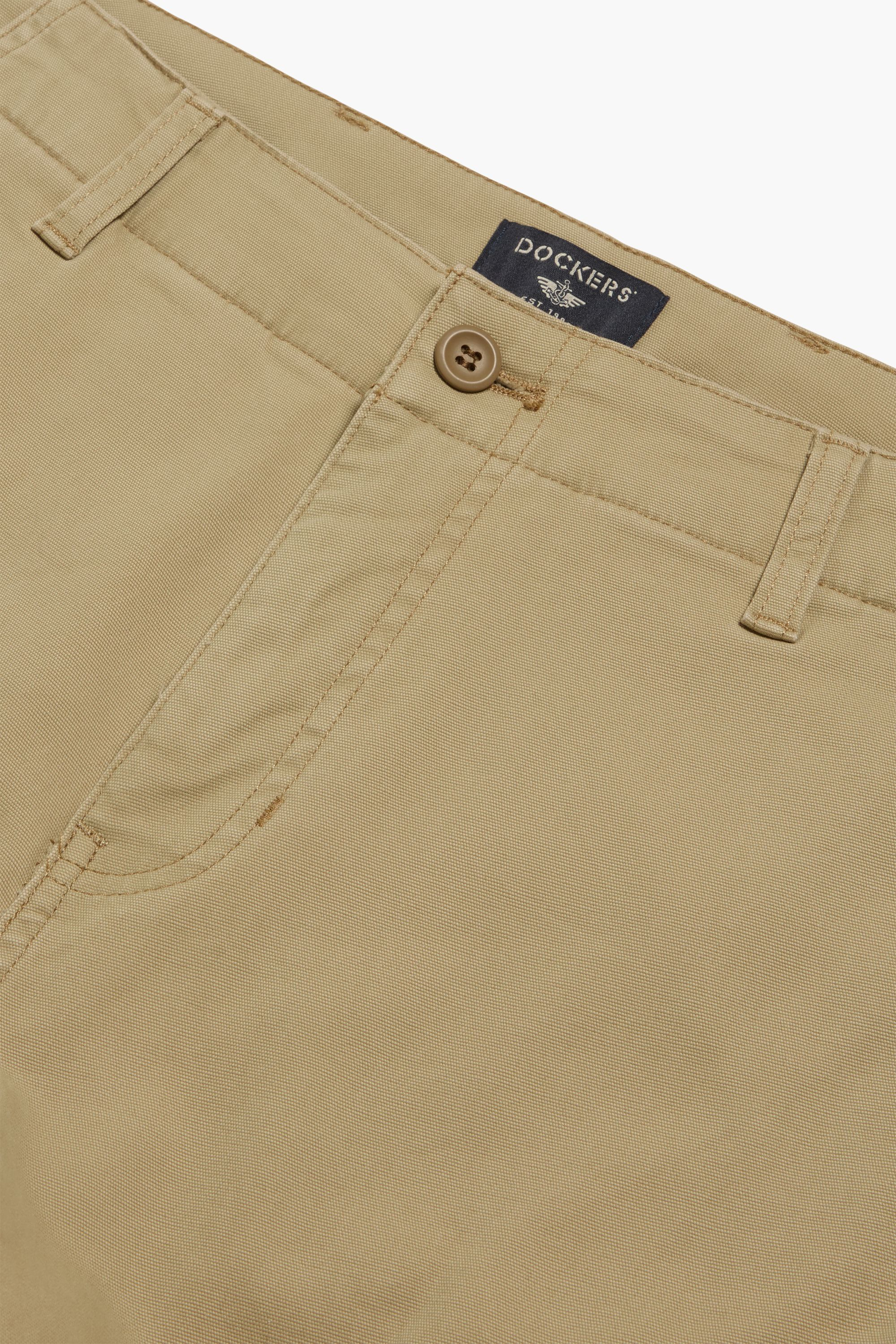 Dockers Utility pantalon cargo droit beige toile coton