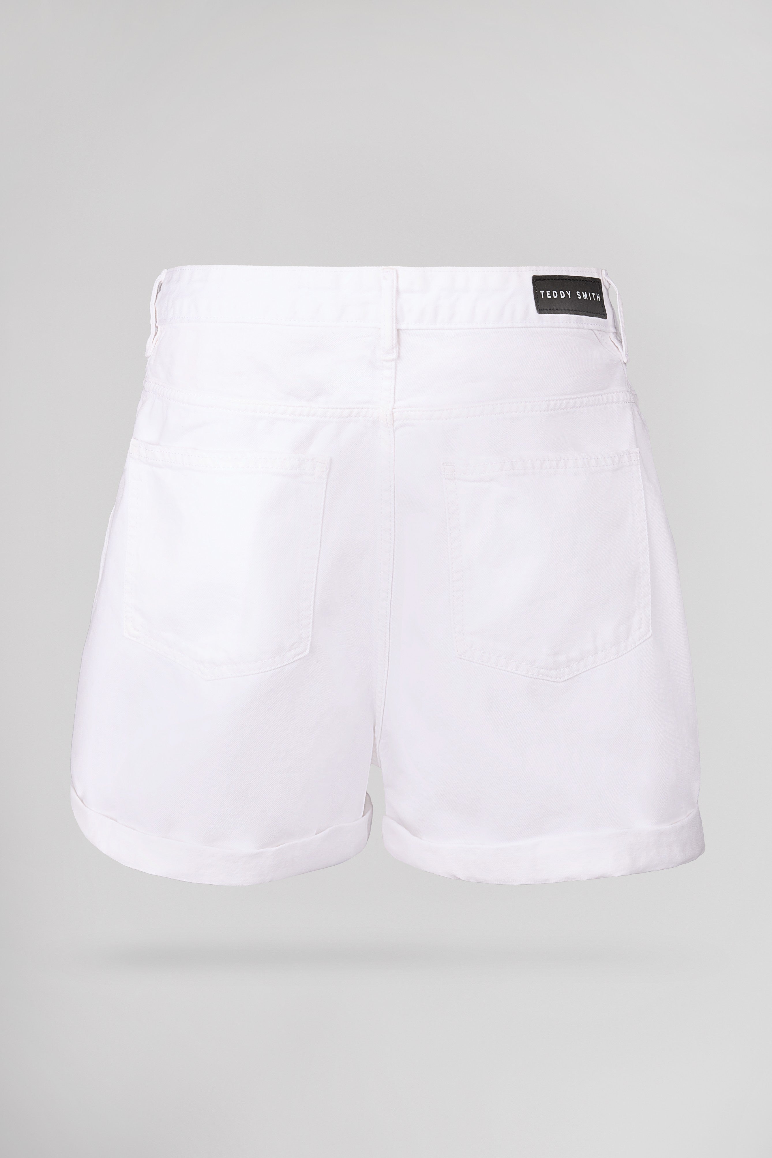 Teddy Smith S-Lucy SH Short denim blanc 202 coton
