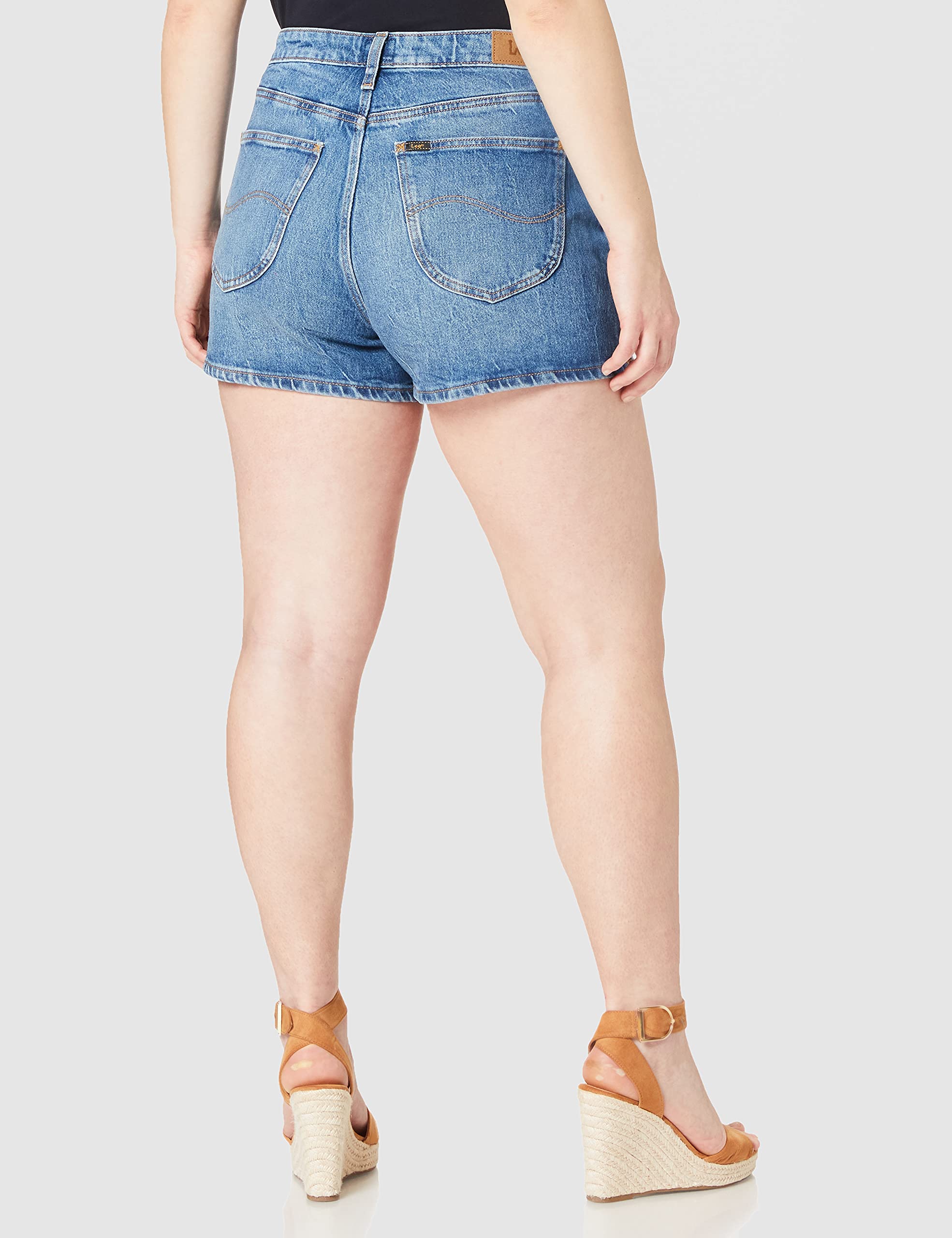 Lee Carol short femme Light Alton toile denim
