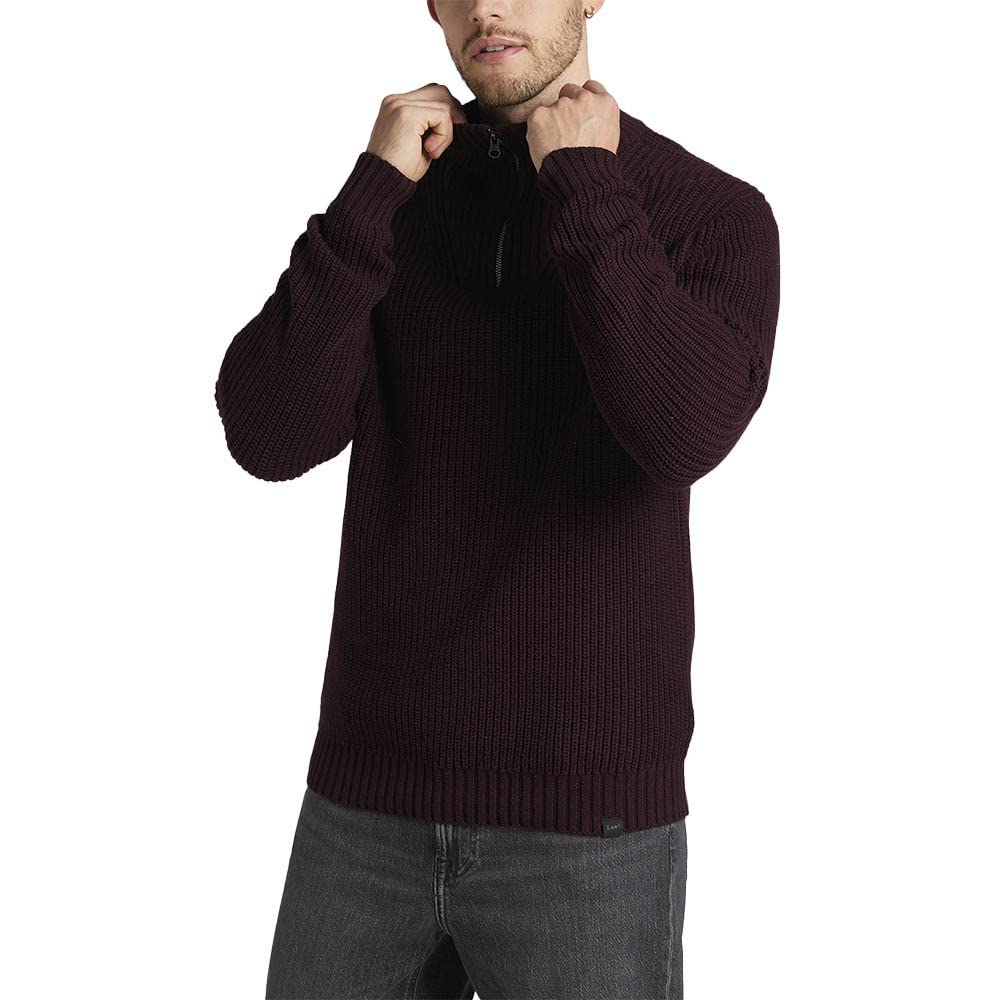 Lee Half Zip SWS sweat homme gris foncé M