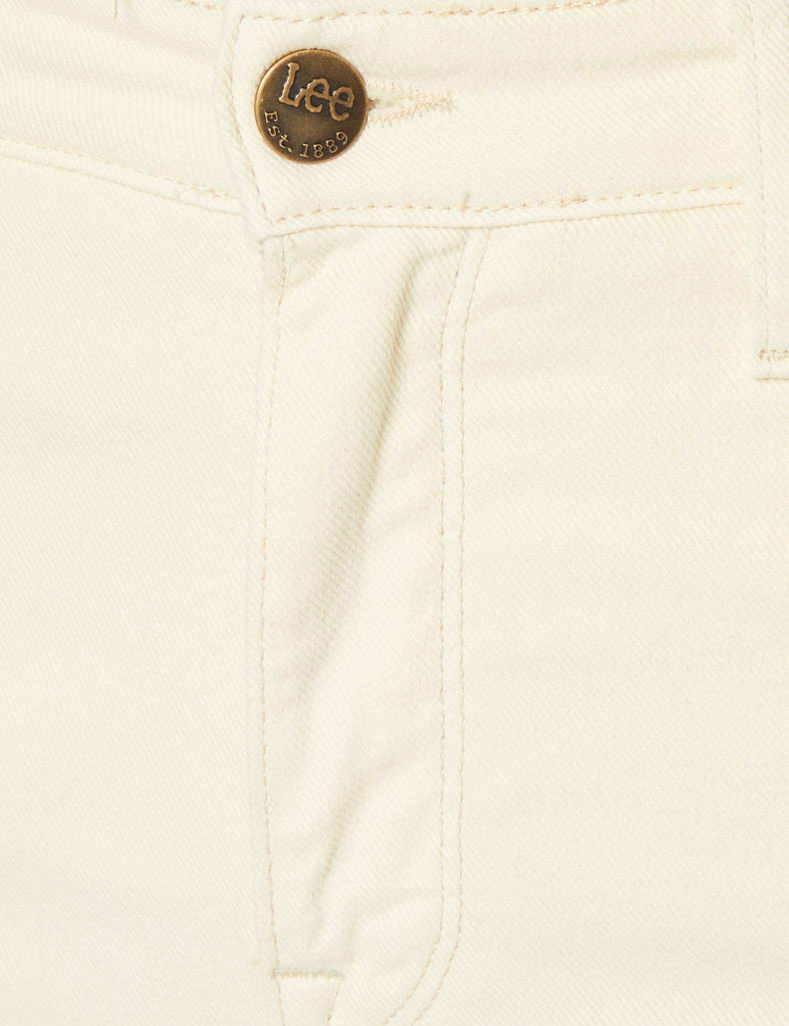 Lee Carol Ecru jean femme 26W 35L toile claire