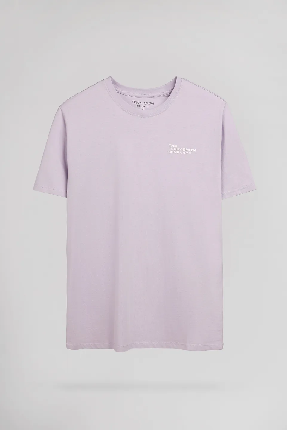 Teddy Smith T-Pany MC t-shirt coton lavande