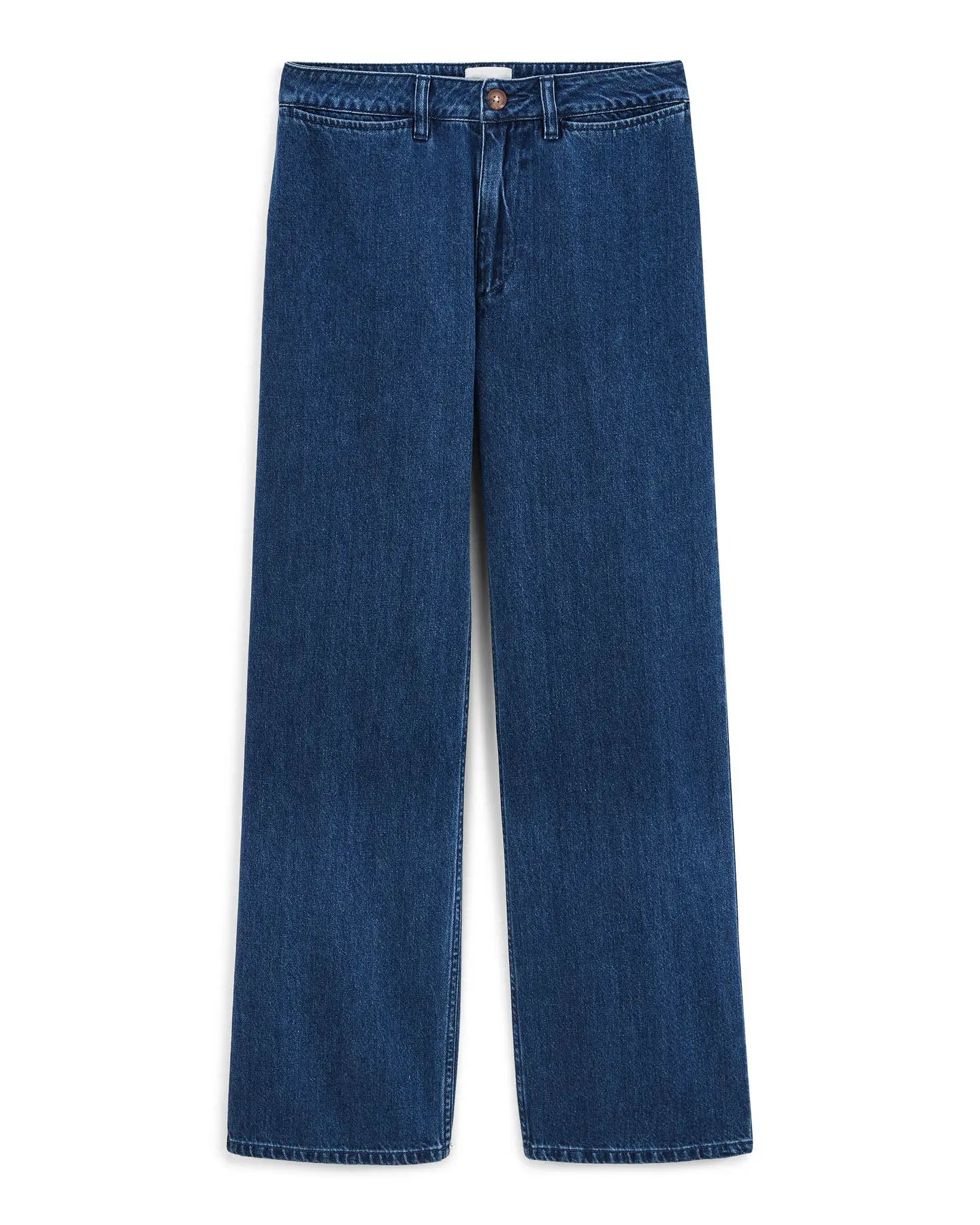 Labdip Swann IN 50 jean large taille haute bleu