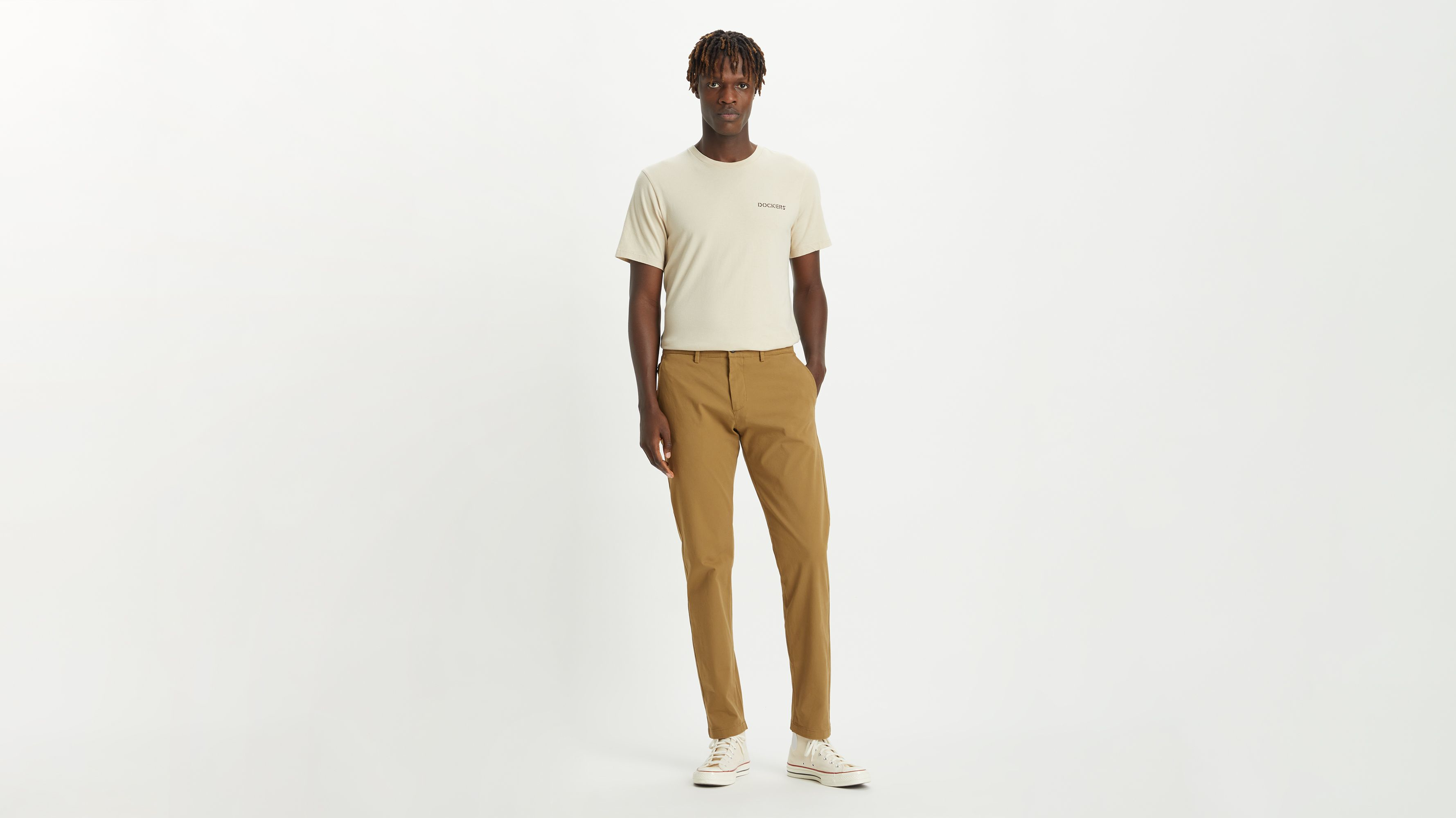 Dockers Crafted Khaki chino slim tapered beige