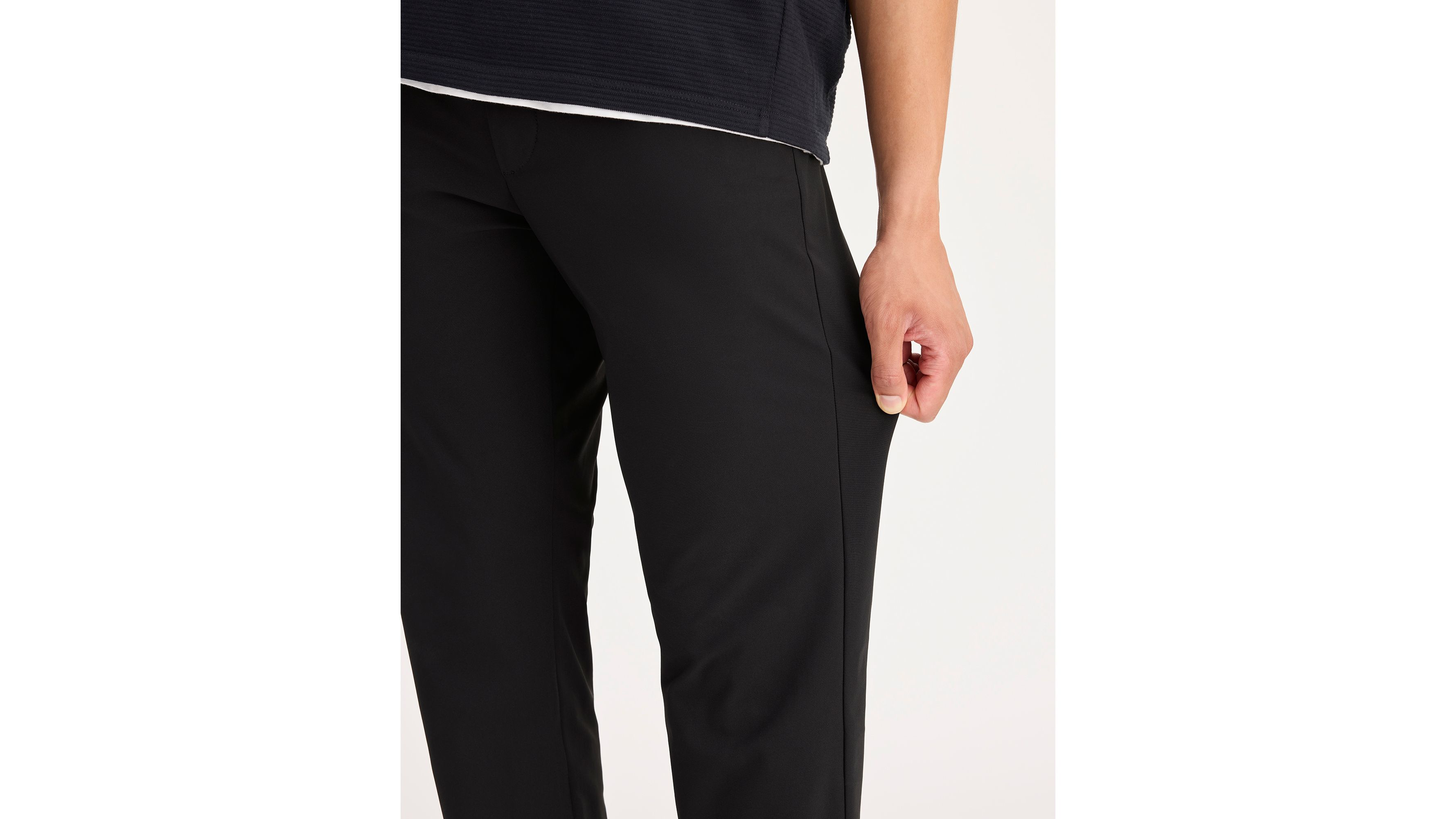 Dockers Go Airweave Chino Slim Homme Noir Respirant