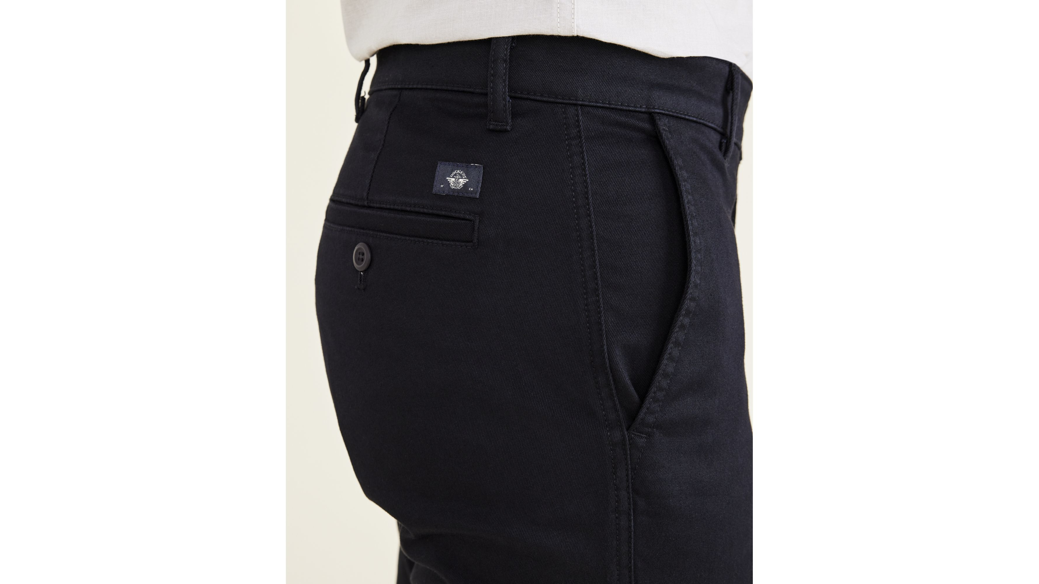 Dockers Original Slim Fit pantalon chino noir coton stretch