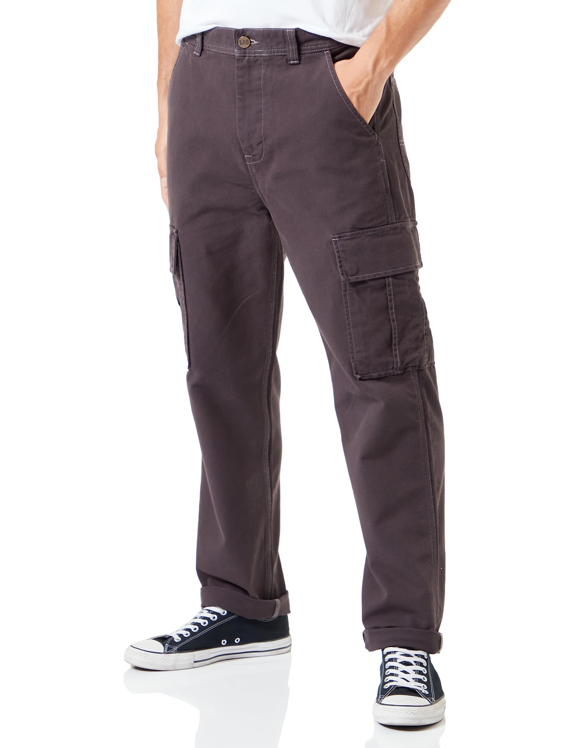 Lee cargo pantalon homme 33W/34L gris