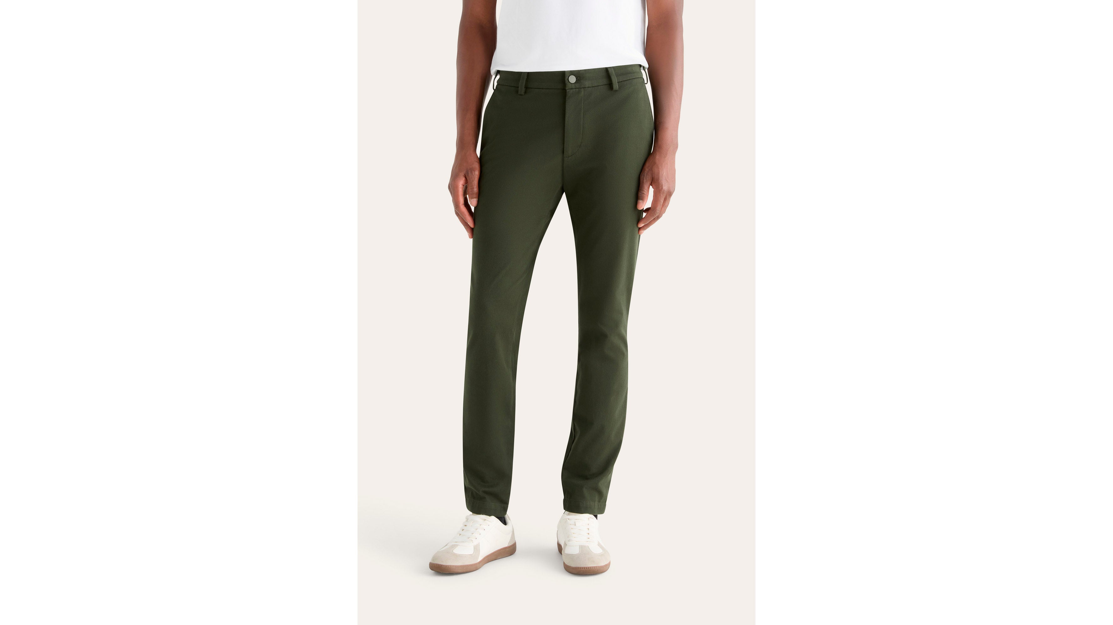 Dockers Go Activeflex chino skinny vert rosin 32/32