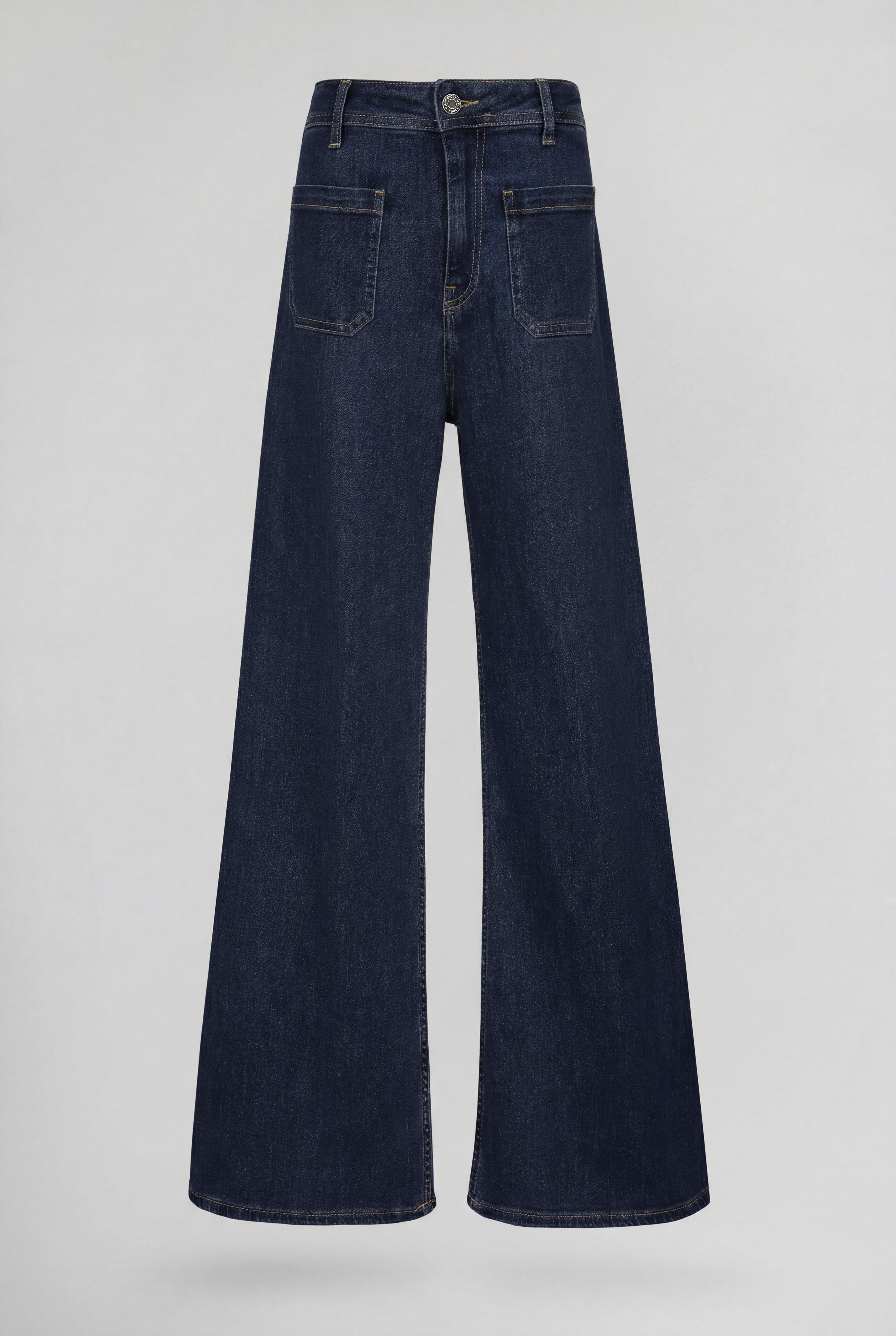 Teddy Smith P-Josefa 4PP jean flare dark blue taille haute