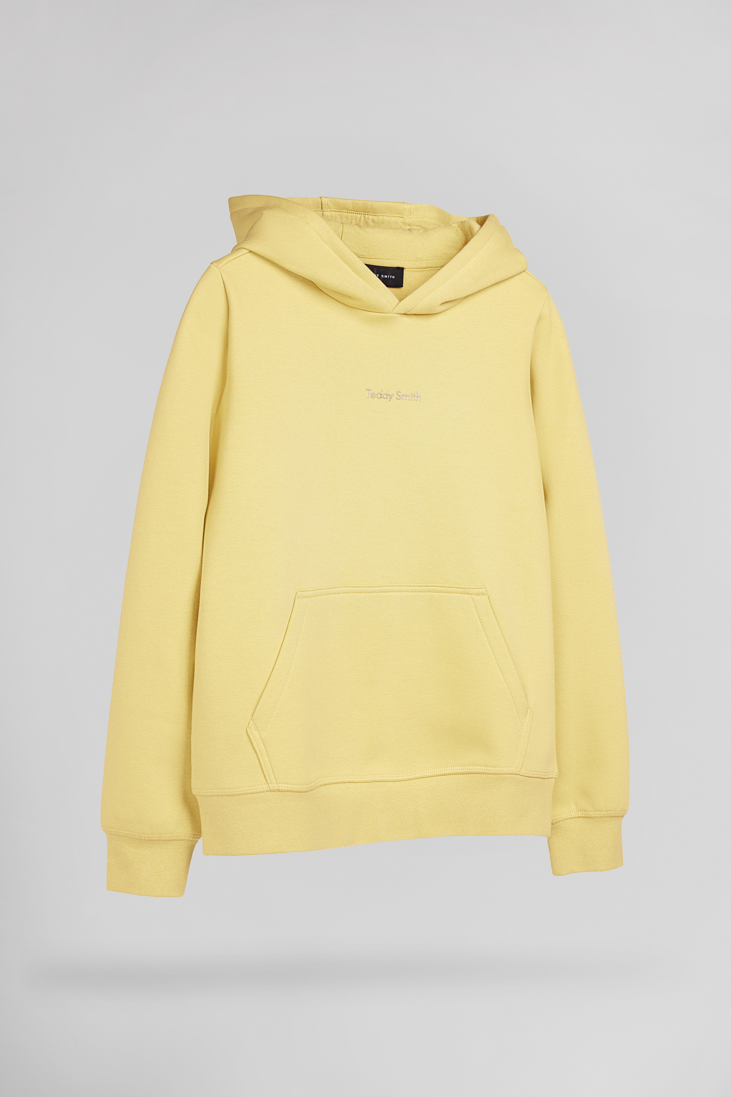 Teddy Smith S-Solene Hoody JR sweat capuche jaune citron fille