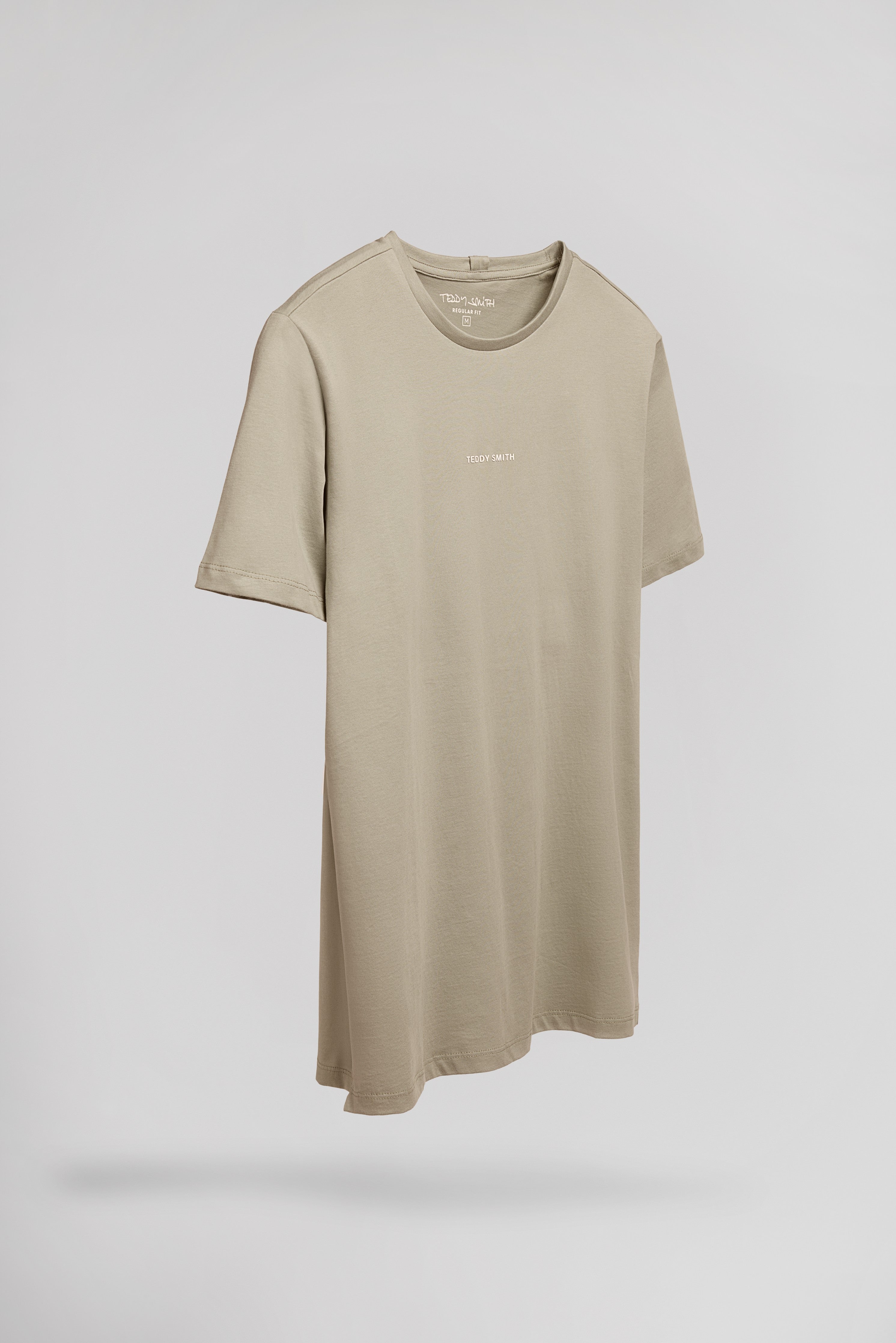 Teddy Smith T-Soy 2 T-shirt homme kaki uni coton