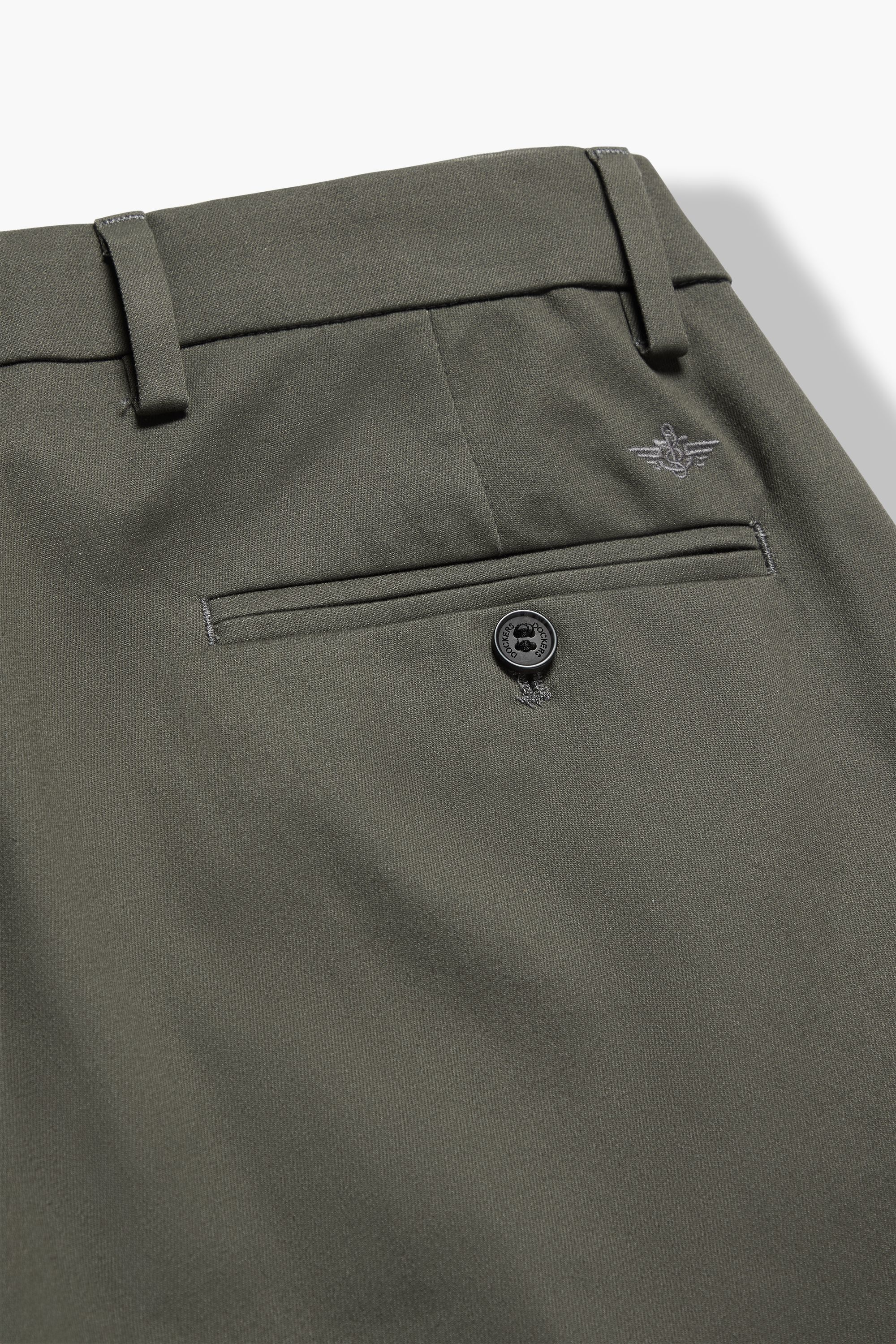 Dockers Signature Iron Free Khaki Slim Homme Vert