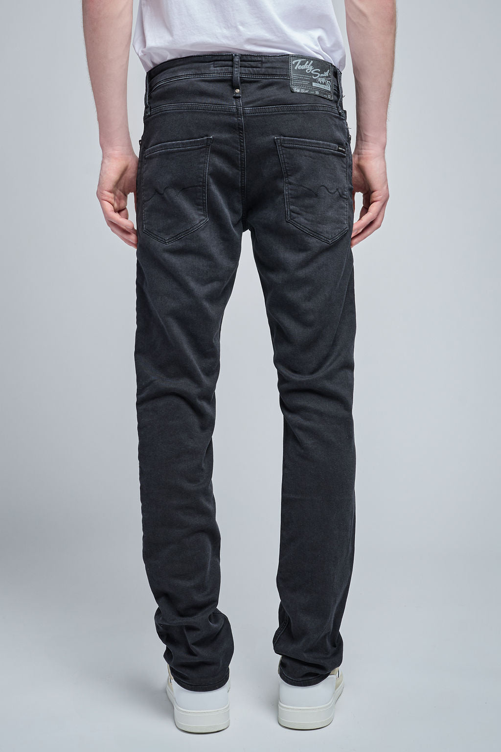 Teddy Smith Reepple Rock SWE jean regular slim noir L32