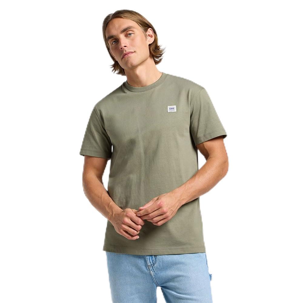Lee Ww Tee t-shirt homme rivet navy coton