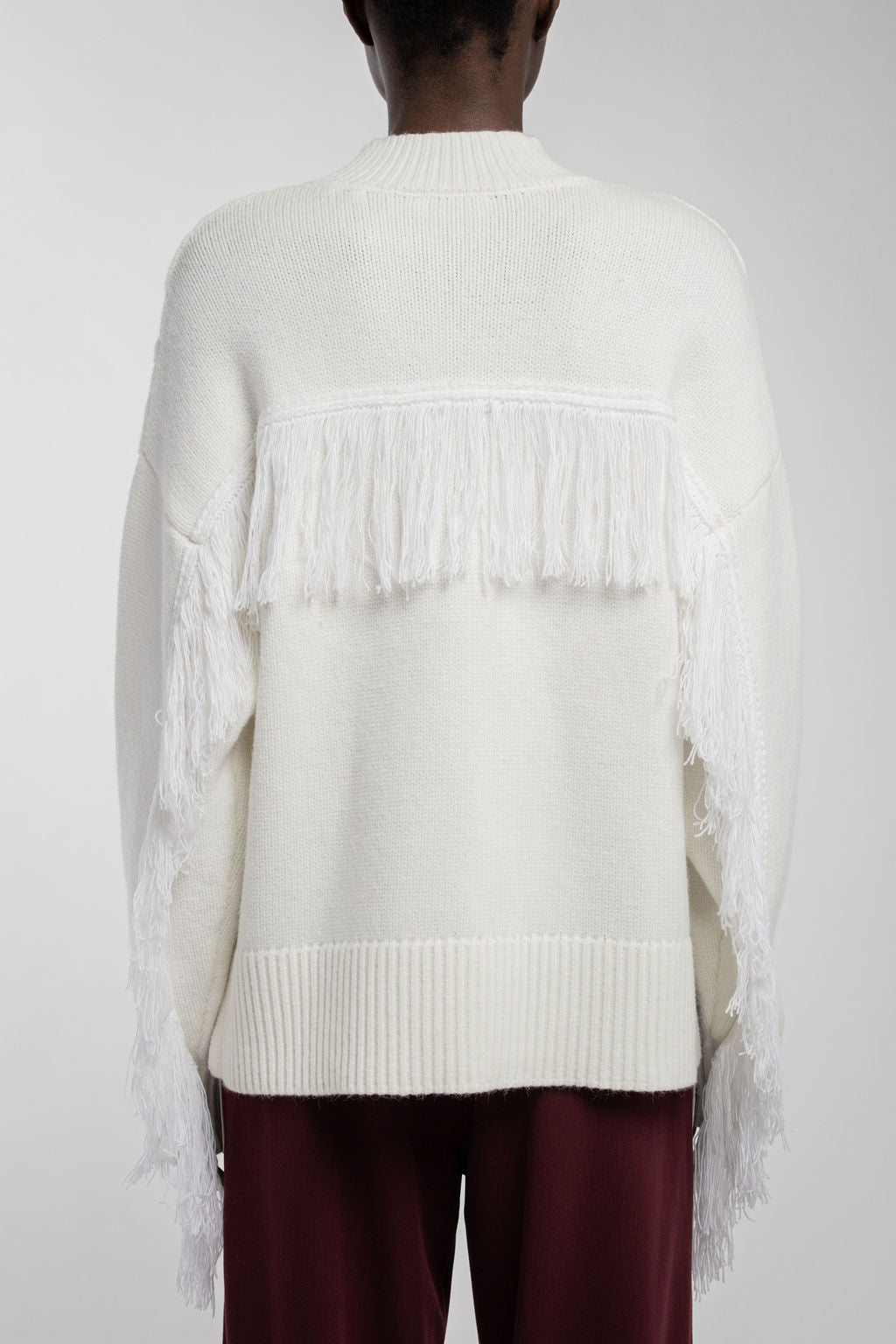 Teddy Smith P-Jennah pull blanc femme torsades