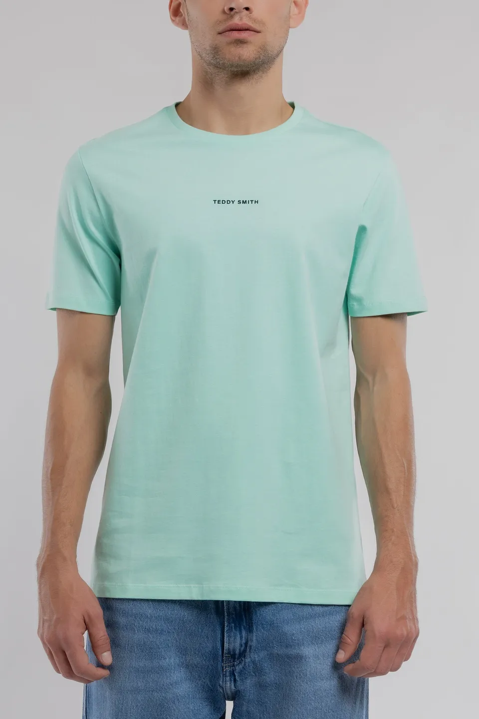 Teddy Smith T-Soy 2 MC t-shirt vert menthe homme coton