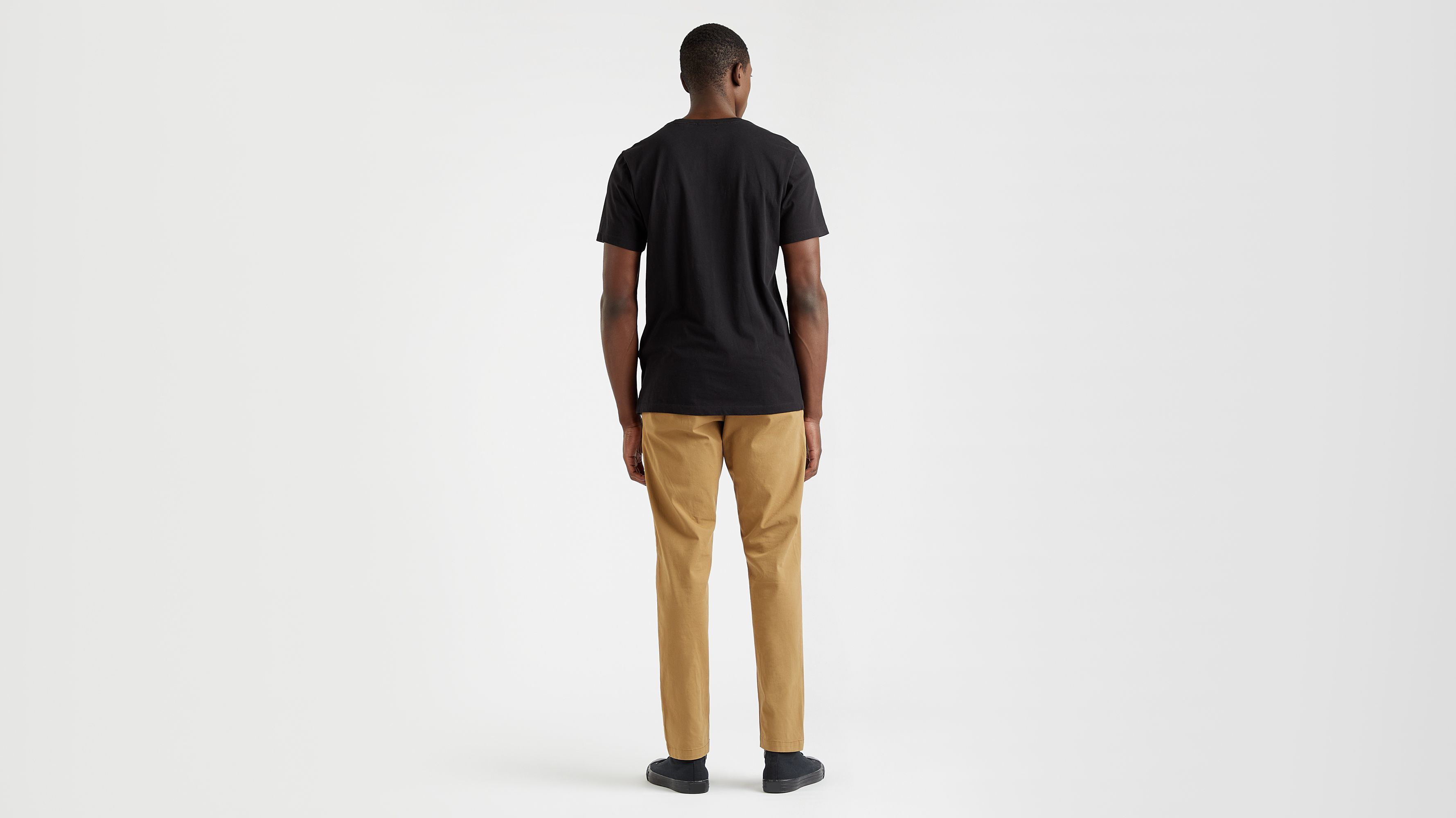 Dockers Stencil Graphic Tee t-shirt noir Slim coton