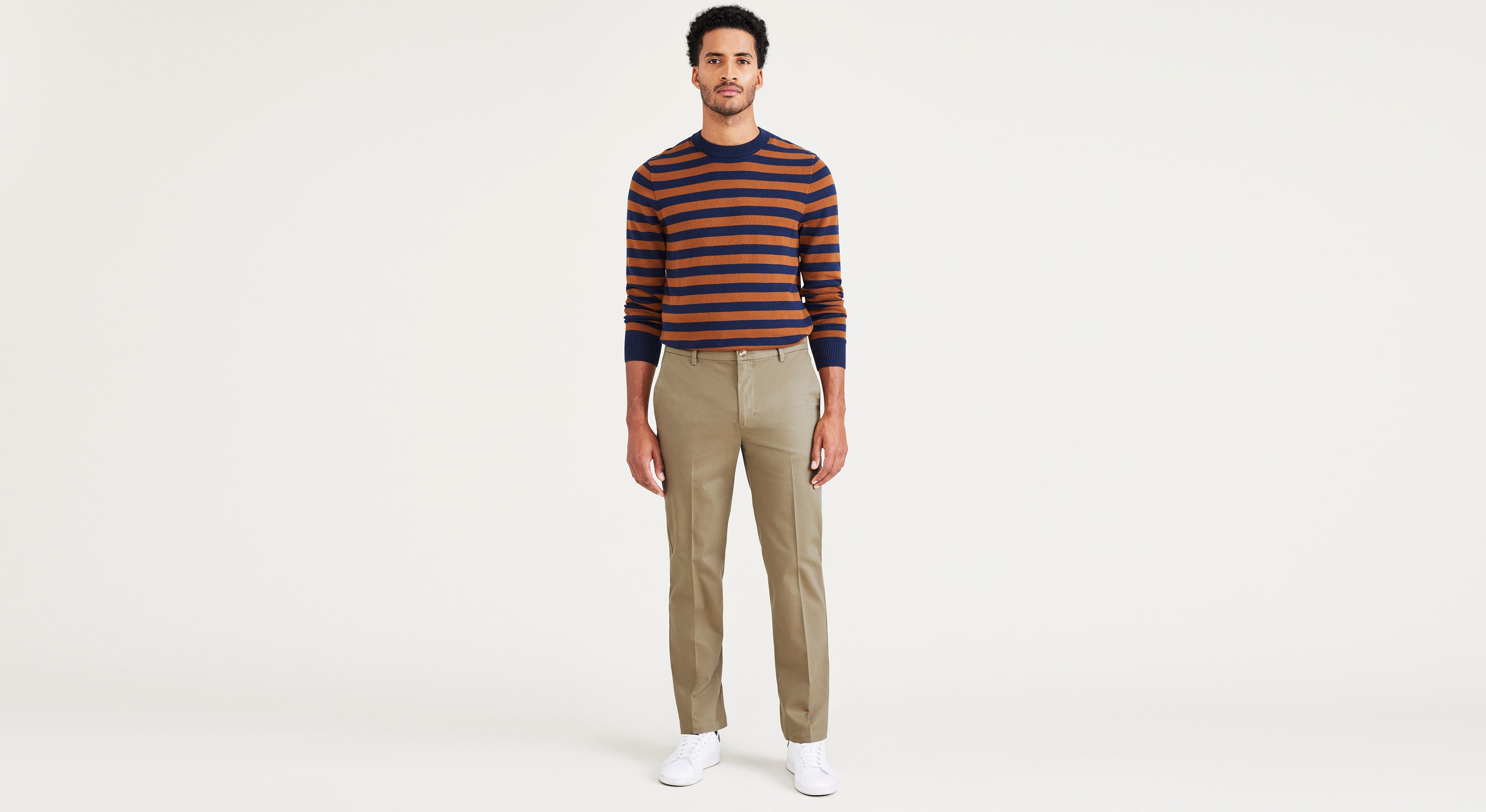 Dockers Signature Iron Free chino homme British Khaki stretch
