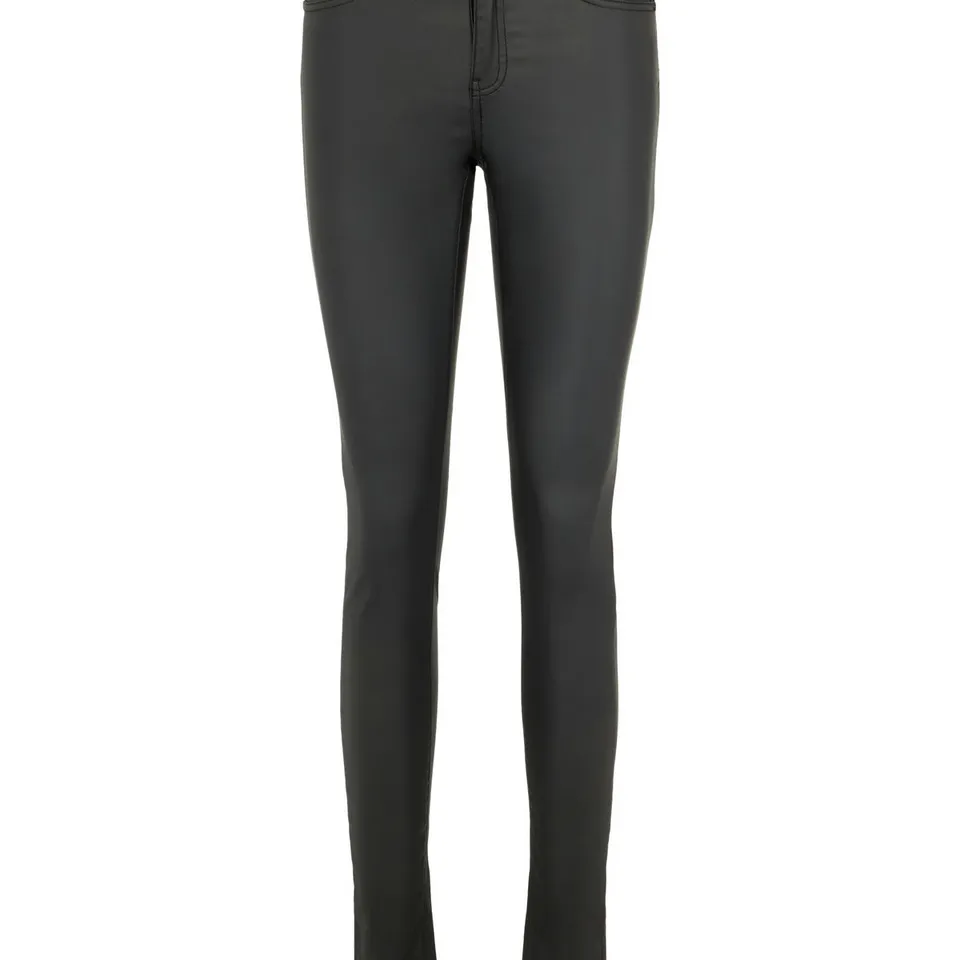 Noisy May Lucy pantalon enduit taille normale stretch