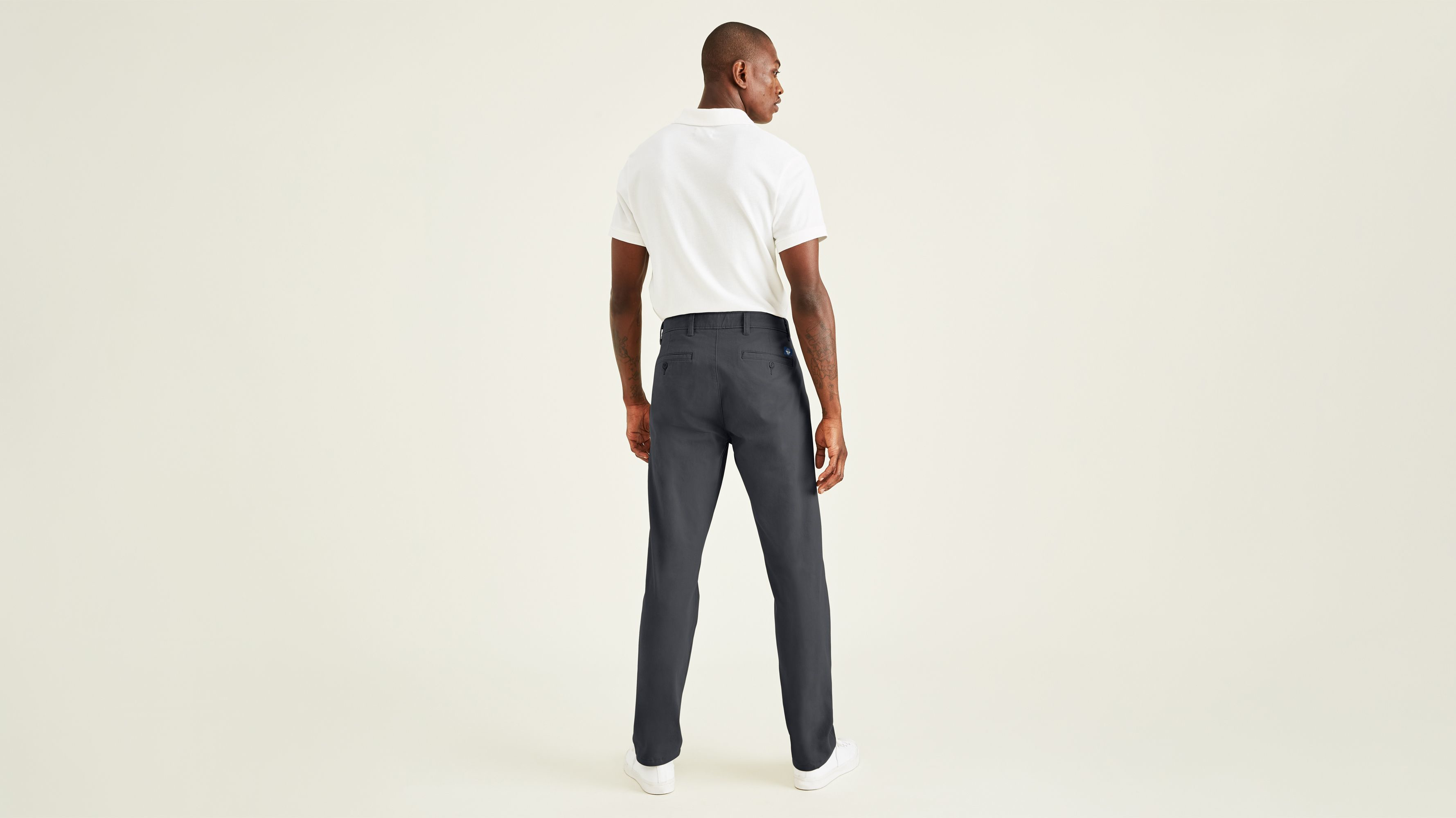 Dockers Ultimate chino homme droit gris acier stretch