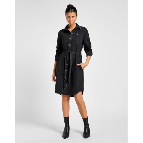 Lee All Purpose robe-chemise femme S bleu chemise longue