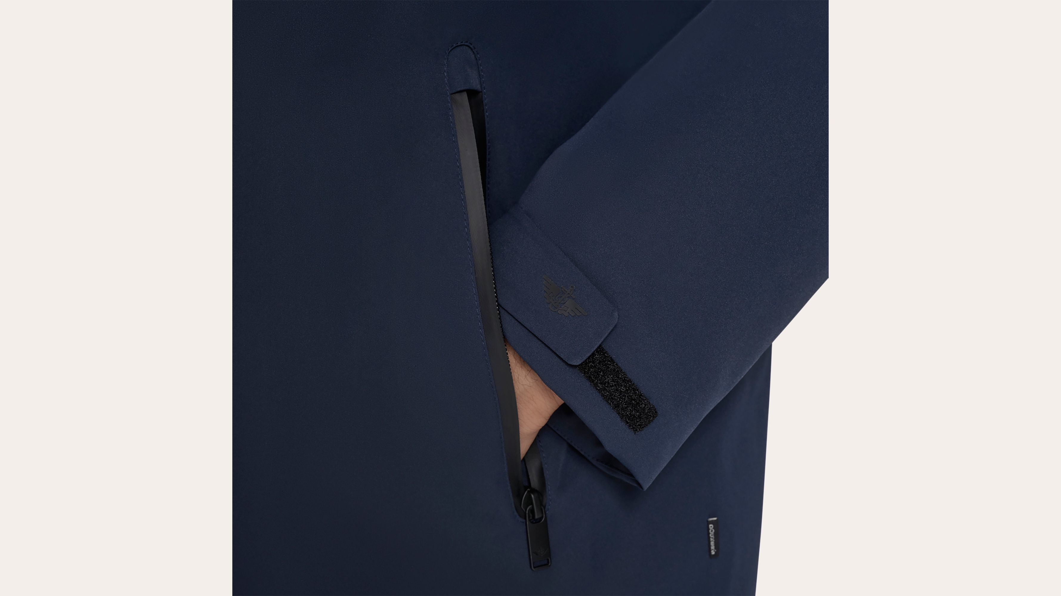 Dockers Go Commuter veste pluie bleue navy M