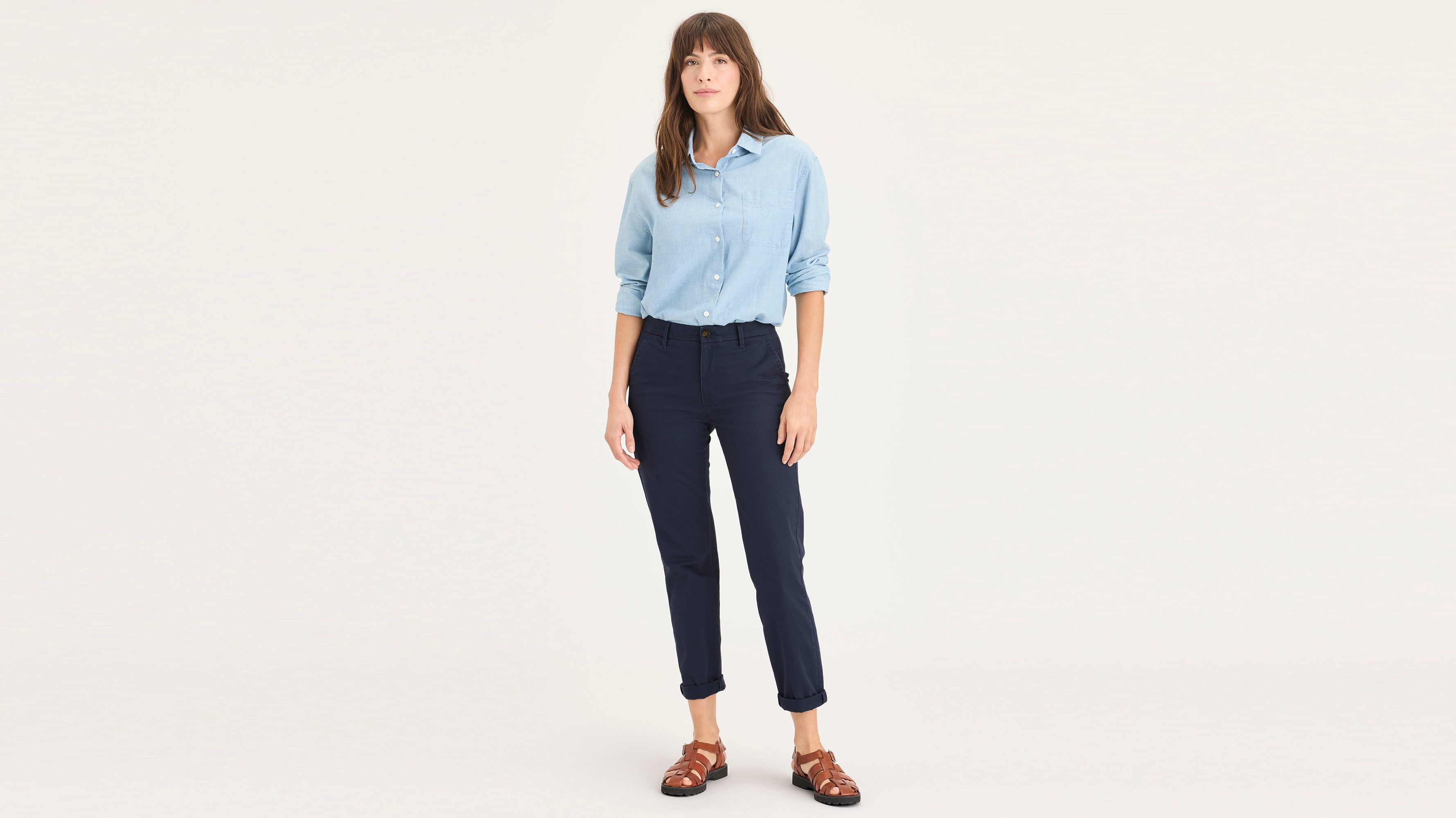 Dockers Weekend Chino slim Otter Beige Long