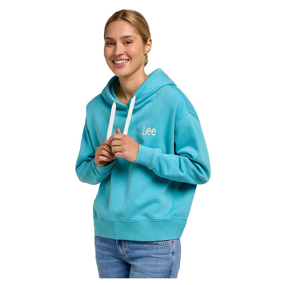 Lee Essential sweat à capuche femme Pois coupe droite