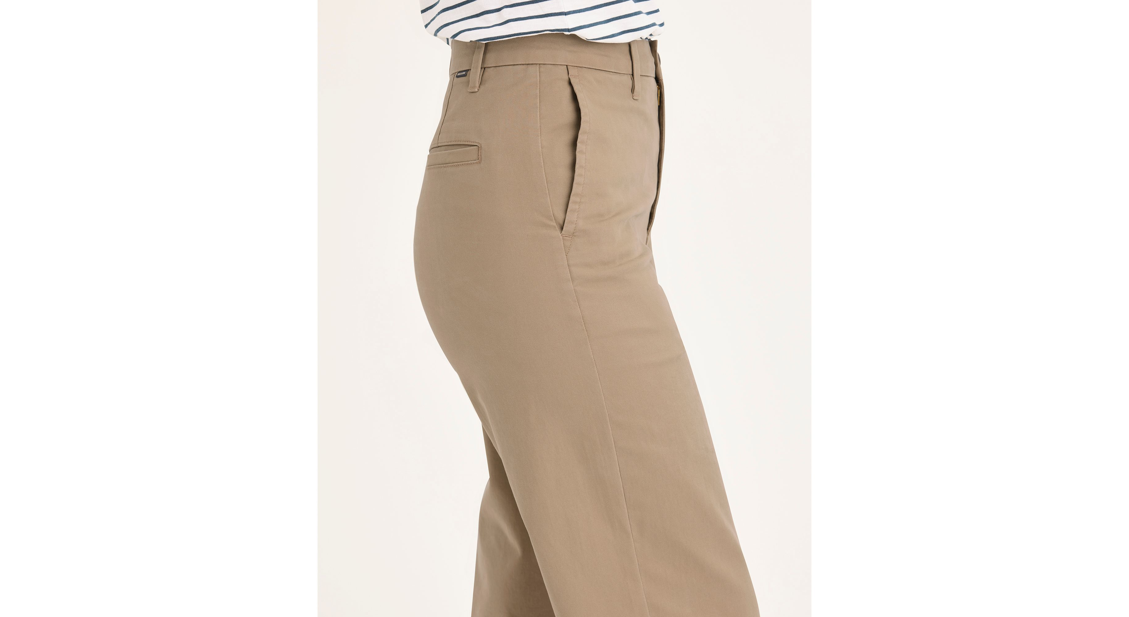 Dockers Blake chino droit taille haute beige 29