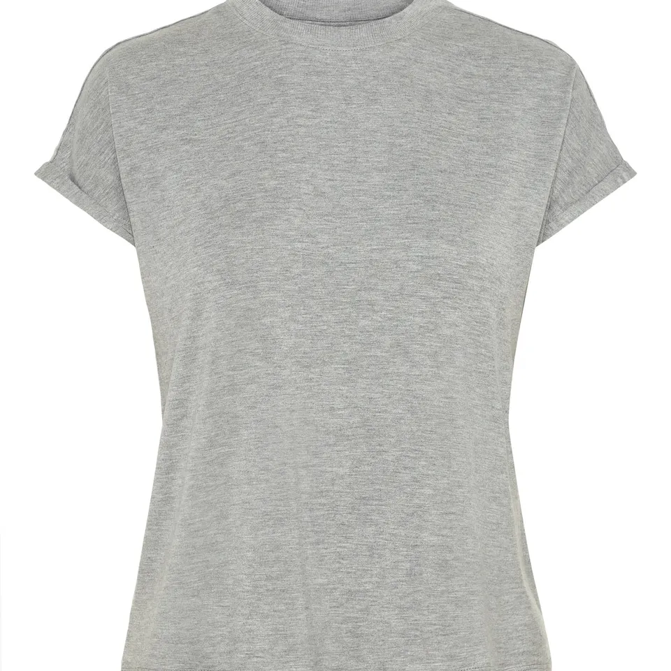 Noisy May t-shirt col rond coupe droite viscose stretch