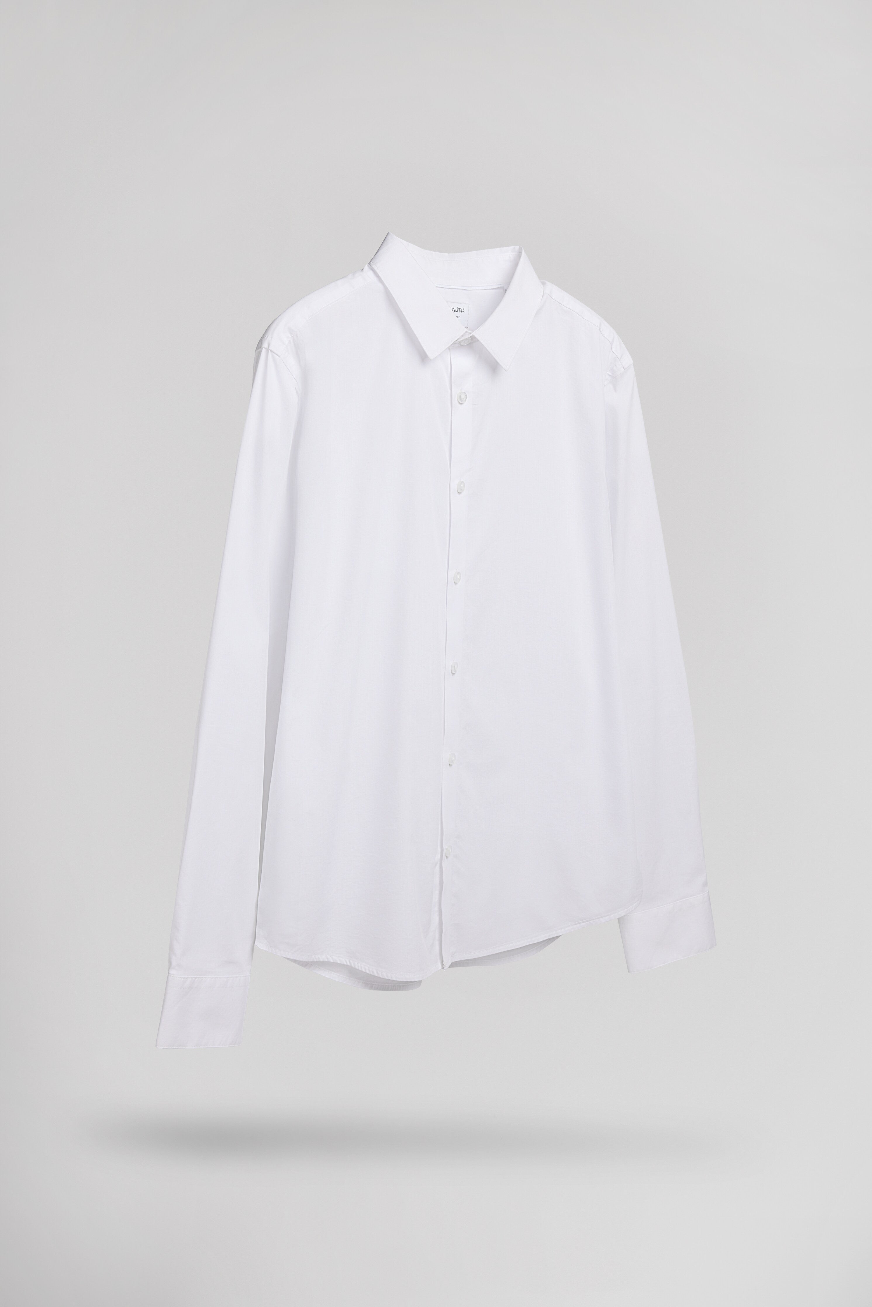 Teddy Smith C-Oswald chemise blanche cintrée homme