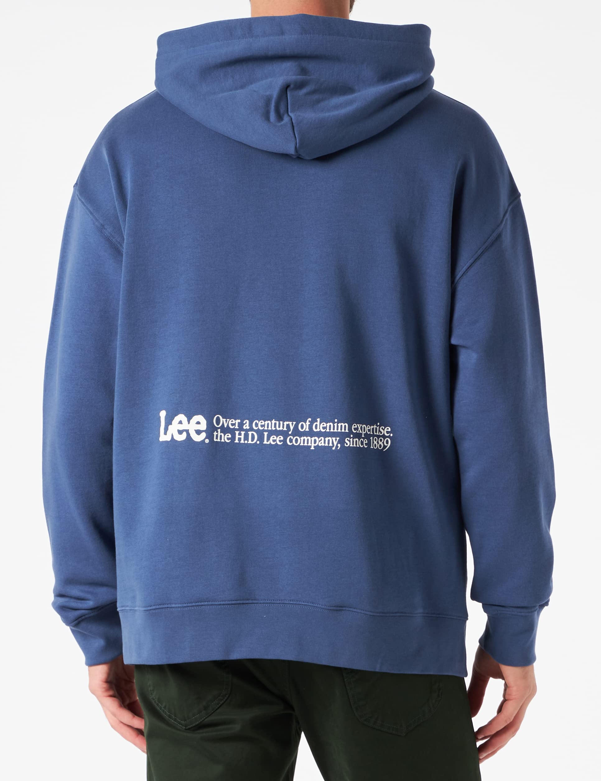 Lee Logo Loose Hoodie sweat à capuche homme