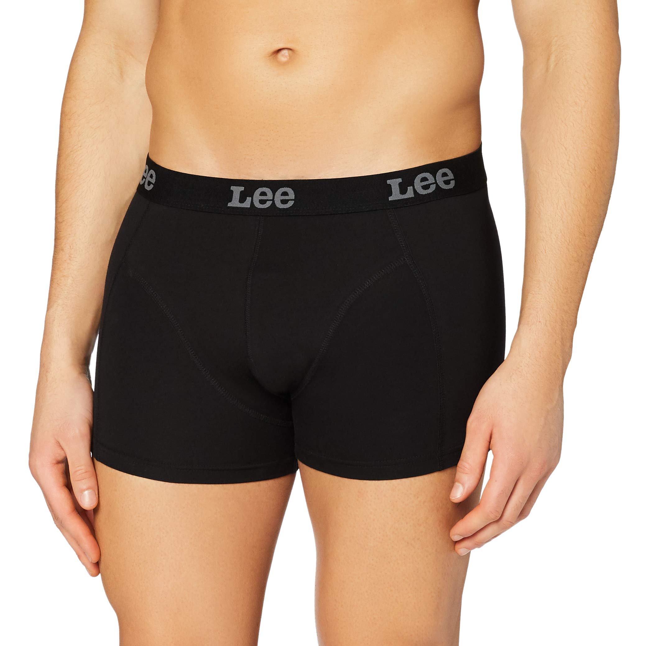 Lee Trunk Boxer Homme Noir Lot de 2 Coton
