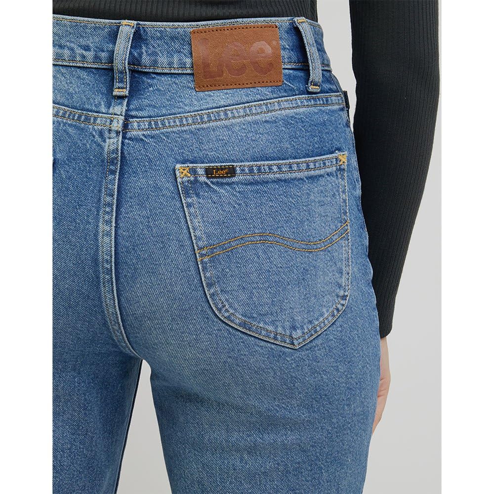 Lee Évasé jean flare femme 30W 33L délavé soleil