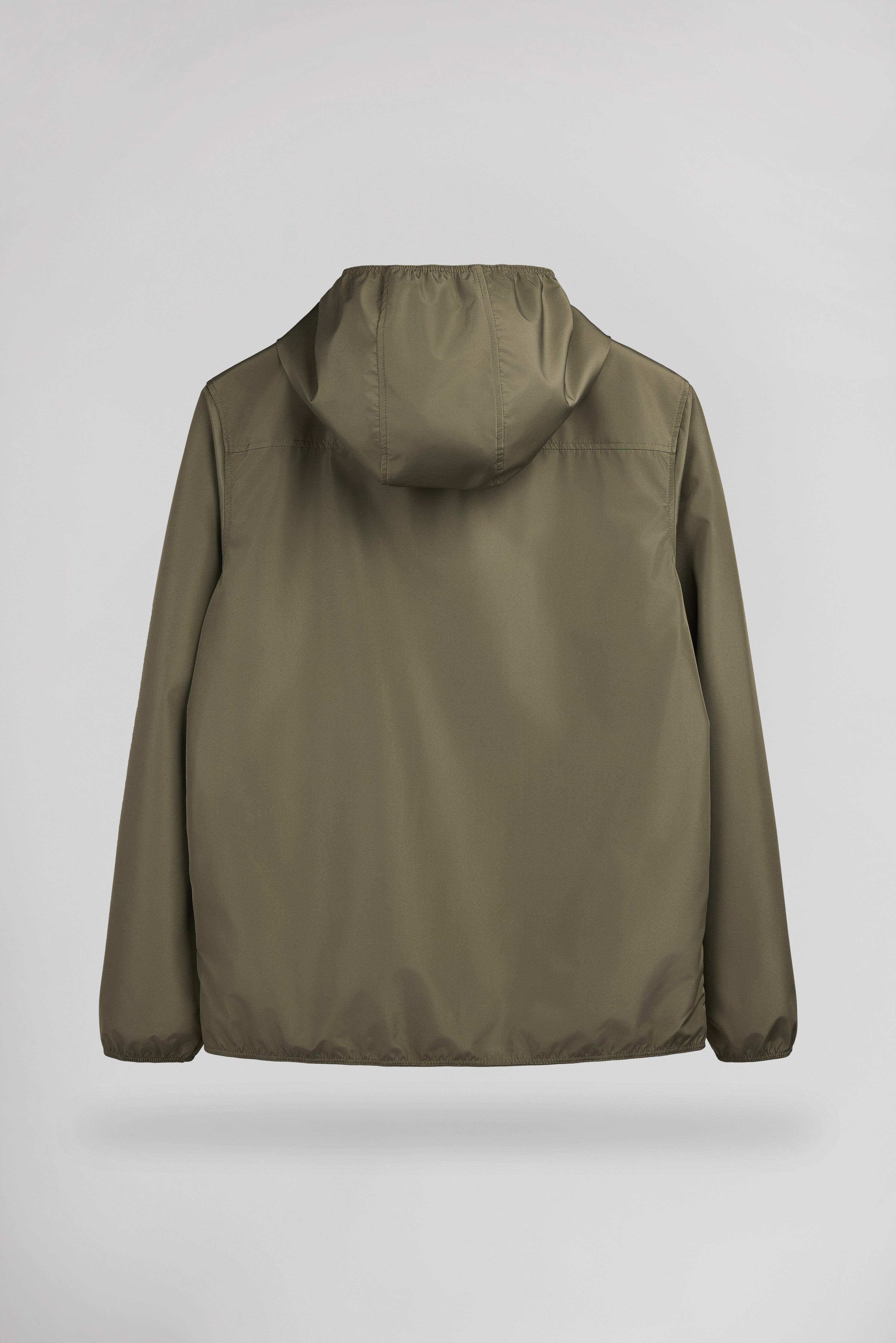 Teddy Smith B-Harris blouson coupe-vent dusty kaki à capuche