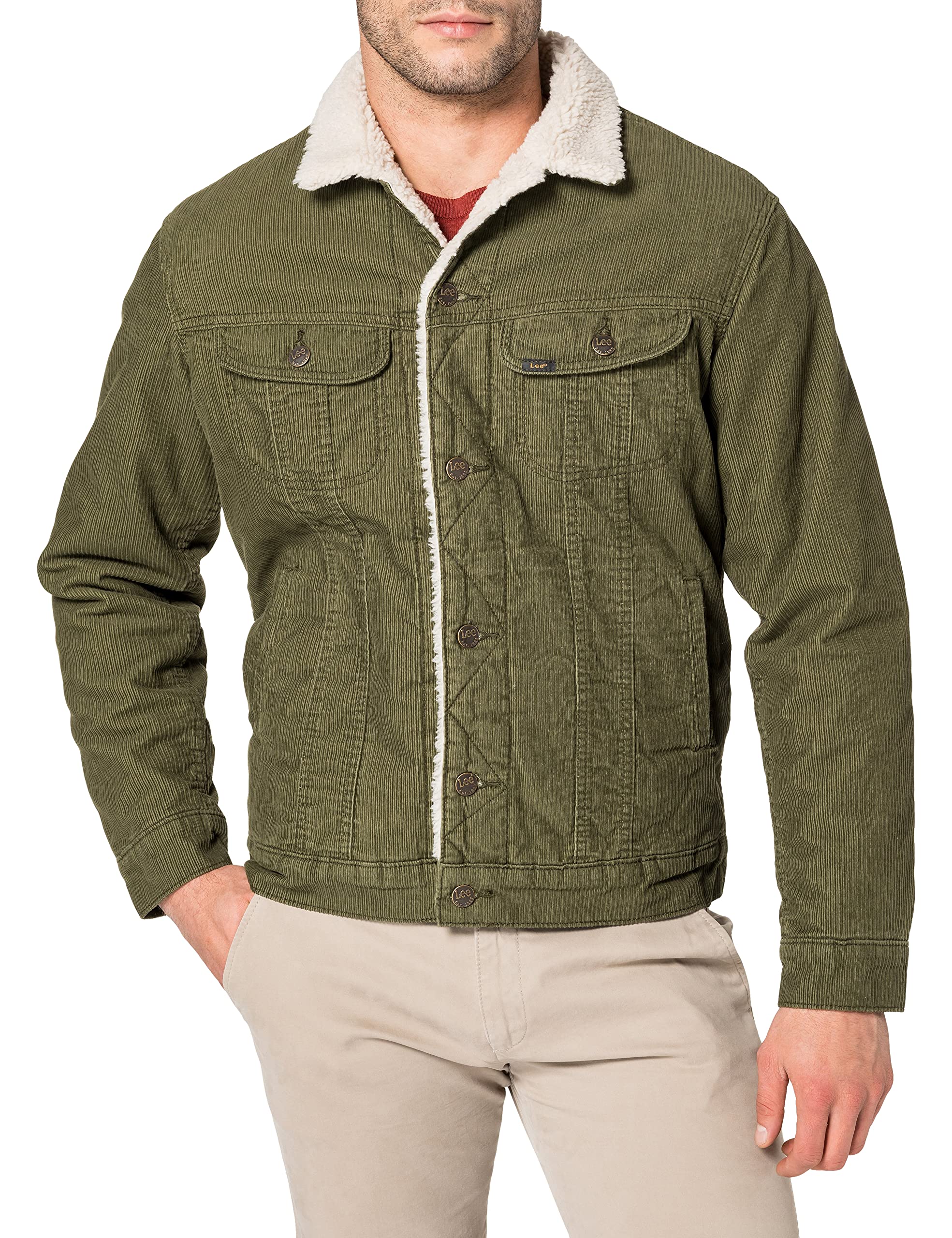Lee Sherpa Jacket Veste homme bleu vrai bleu taille S