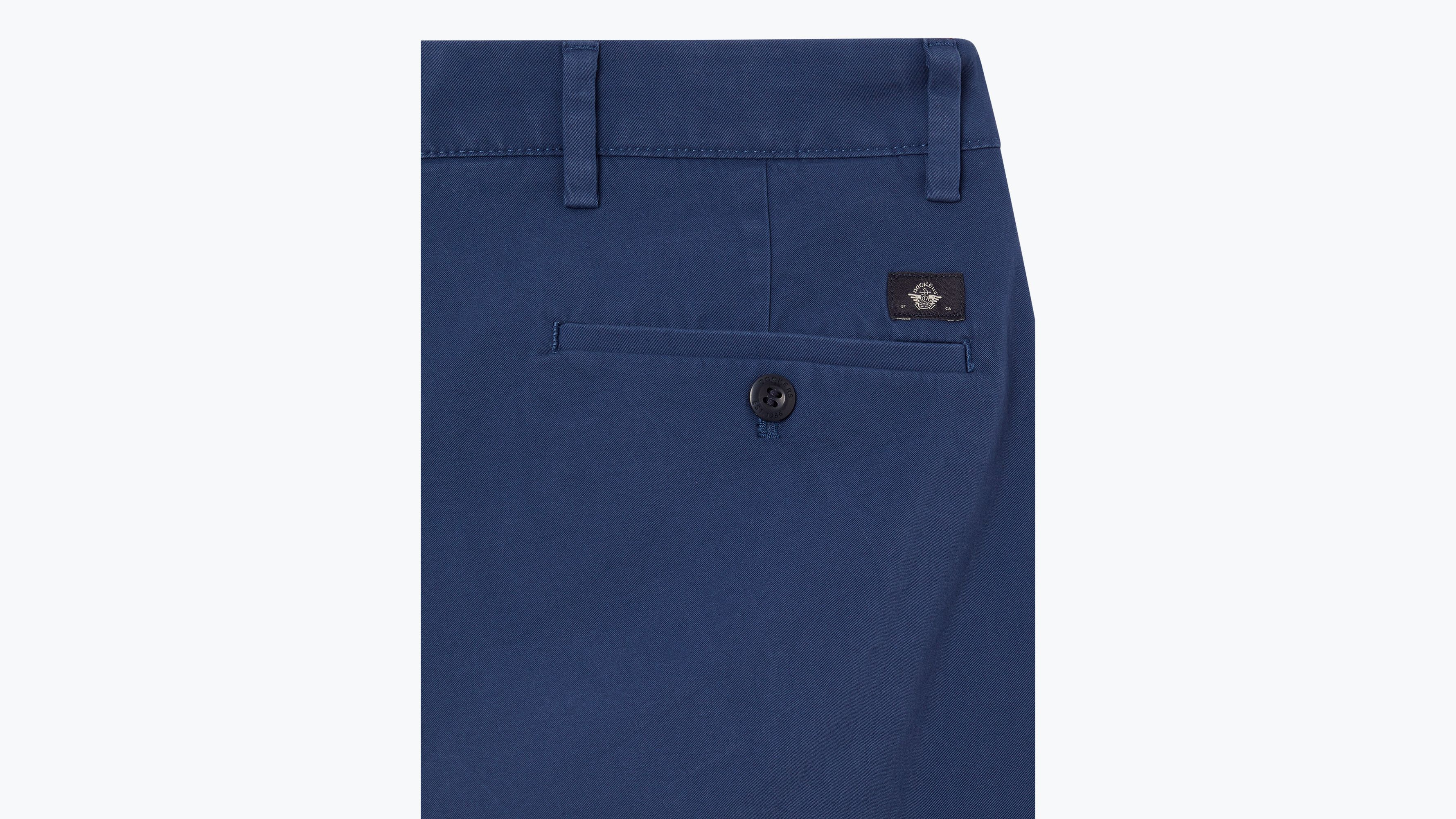 Dockers Crafted Khaki Slim Fit chino bleu ocean stretch